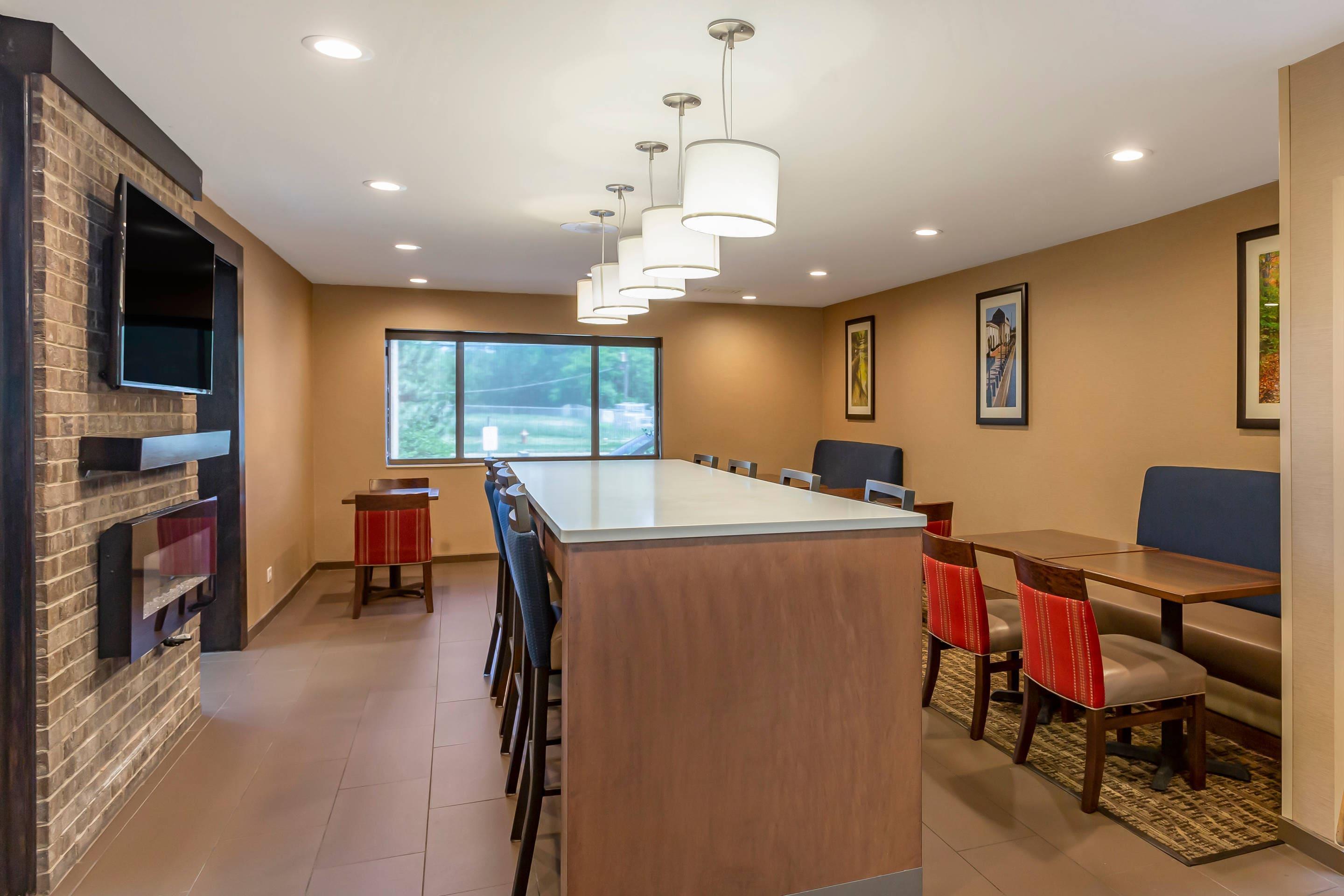 Breakfast area
