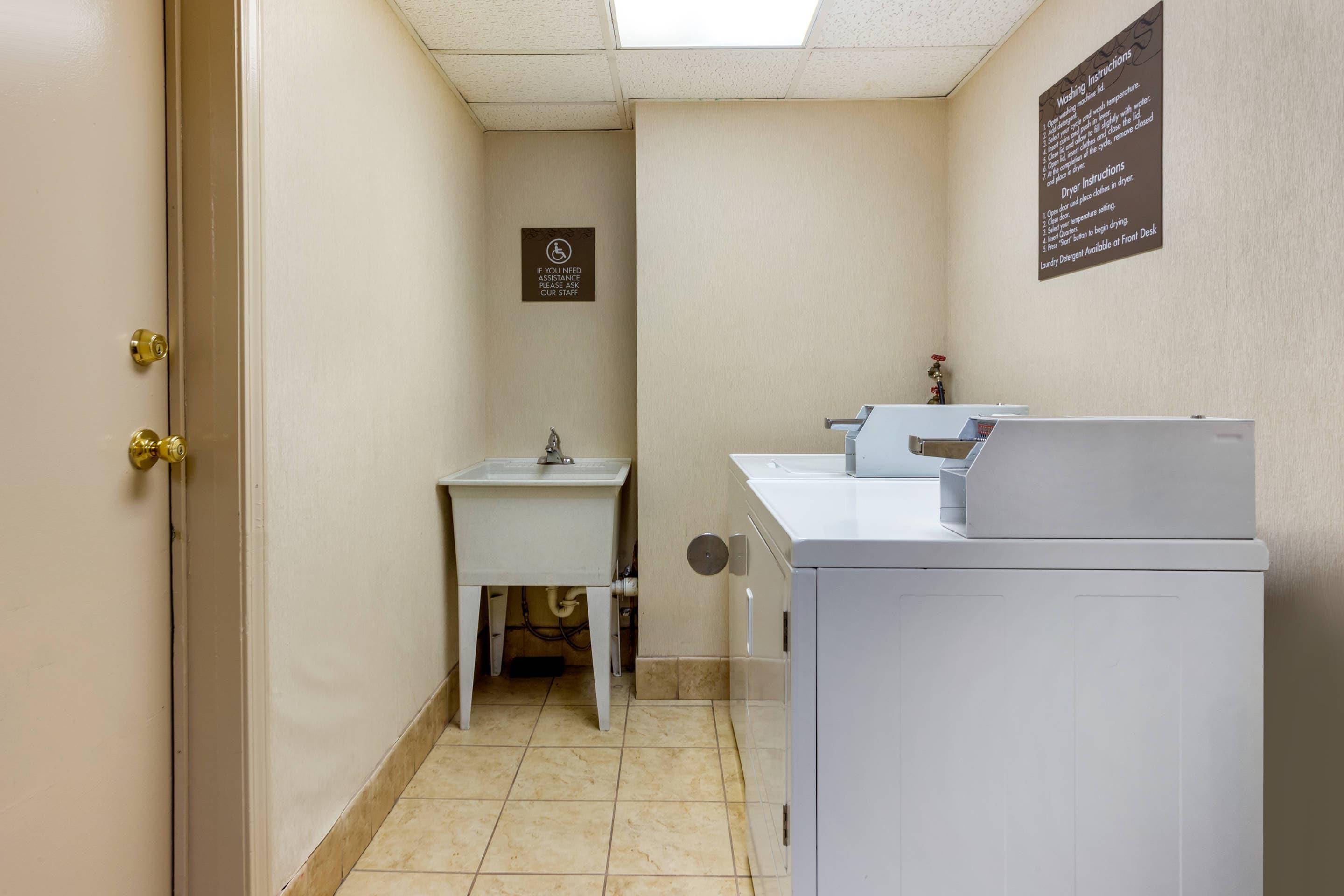 Guest laundry facilities
