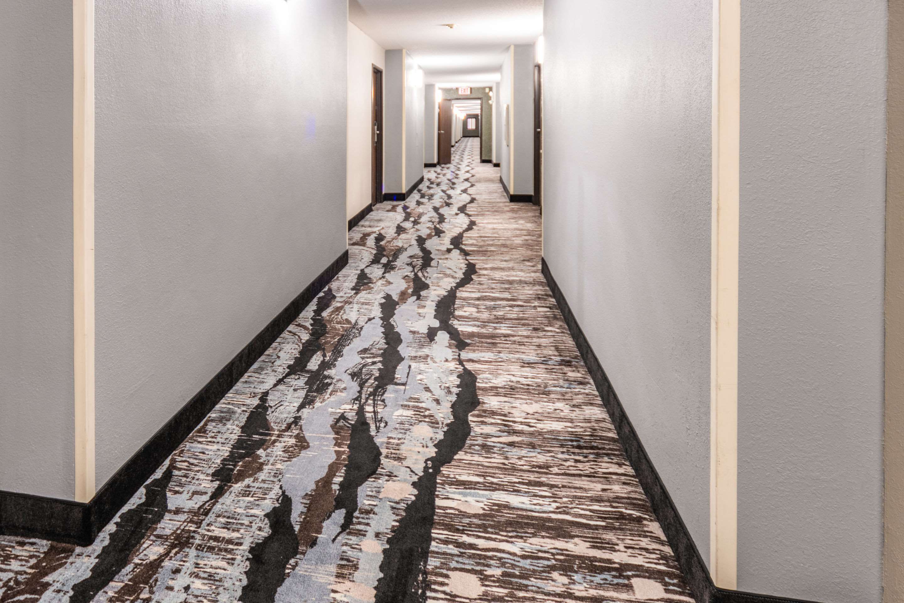 Interior hallway | Quality Inn