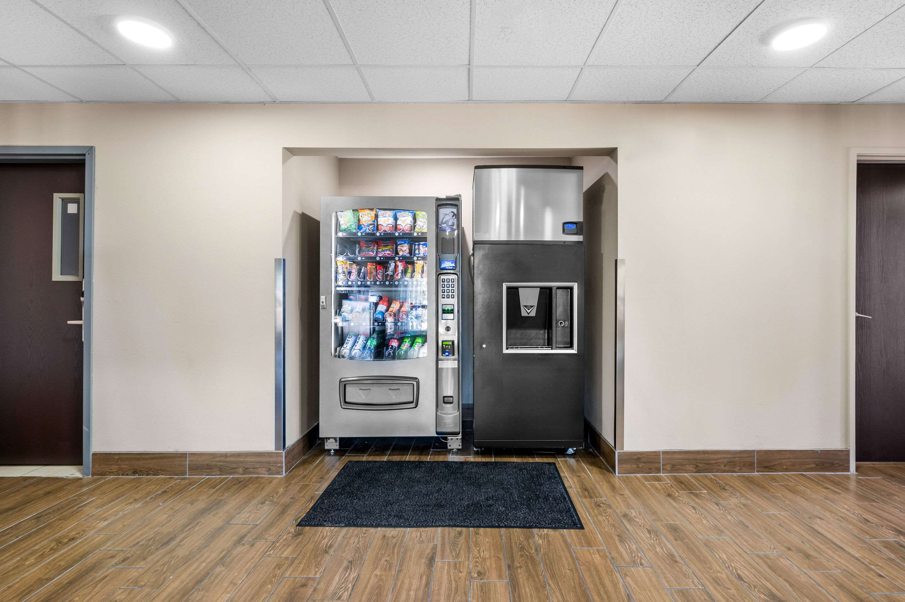 Hotel vending area