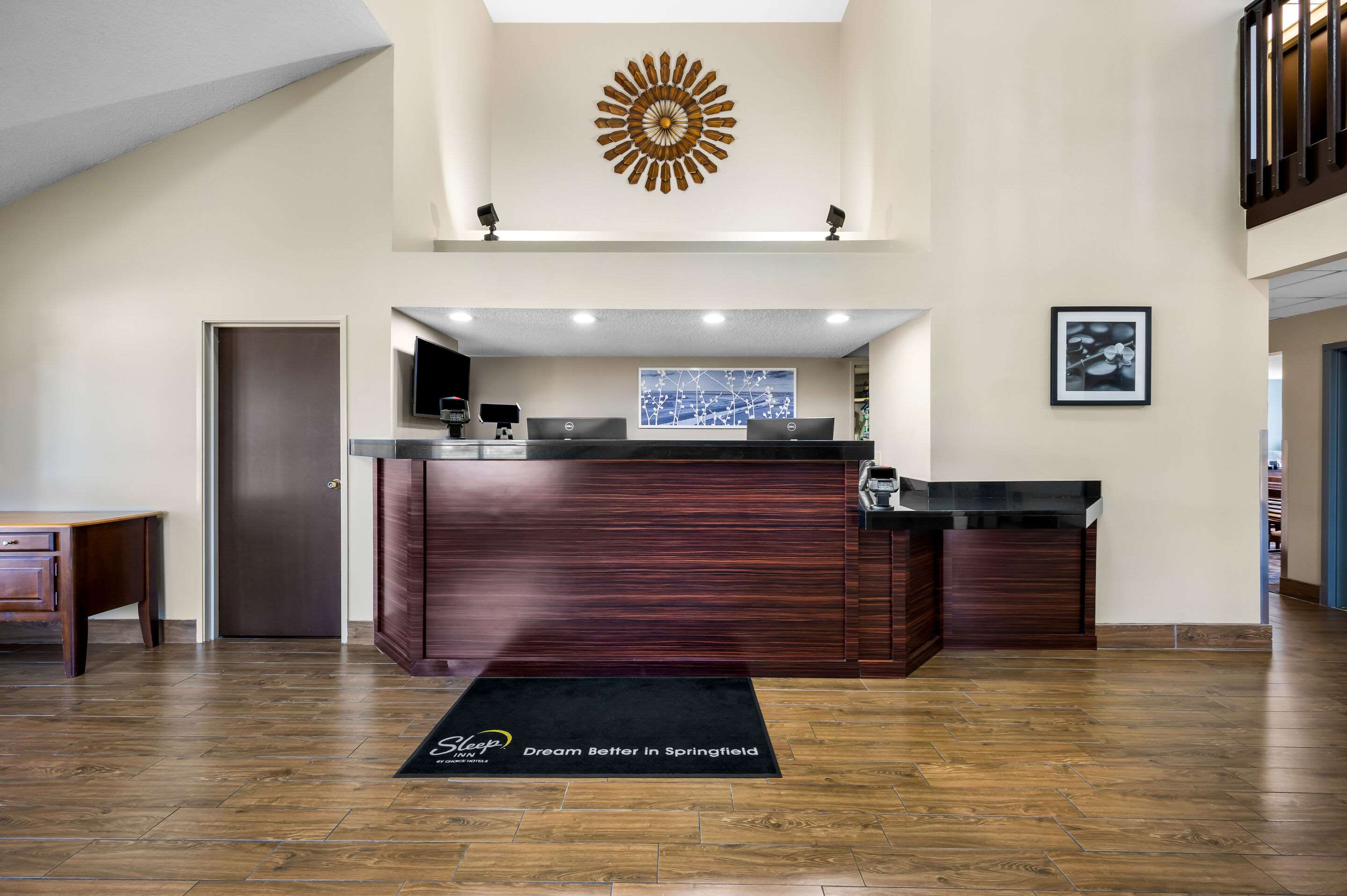 Front desk