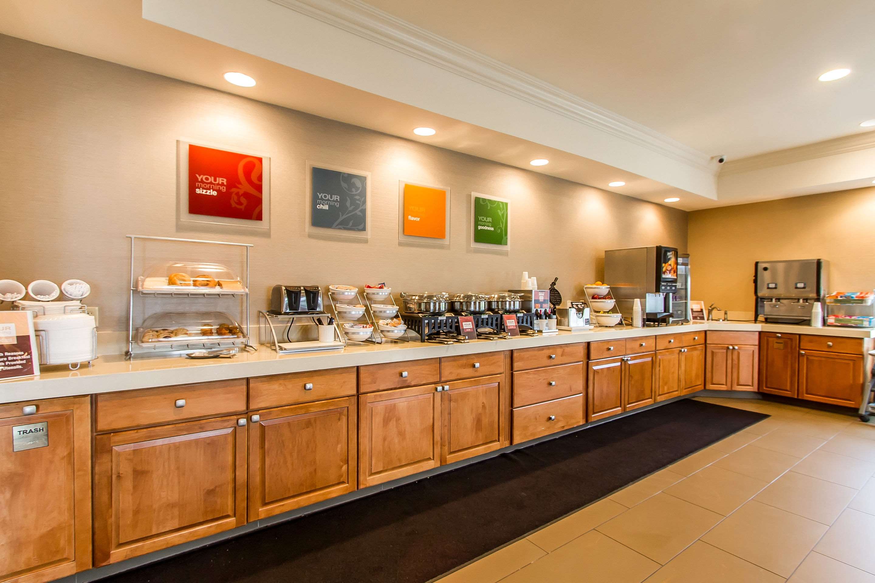 Breakfast area