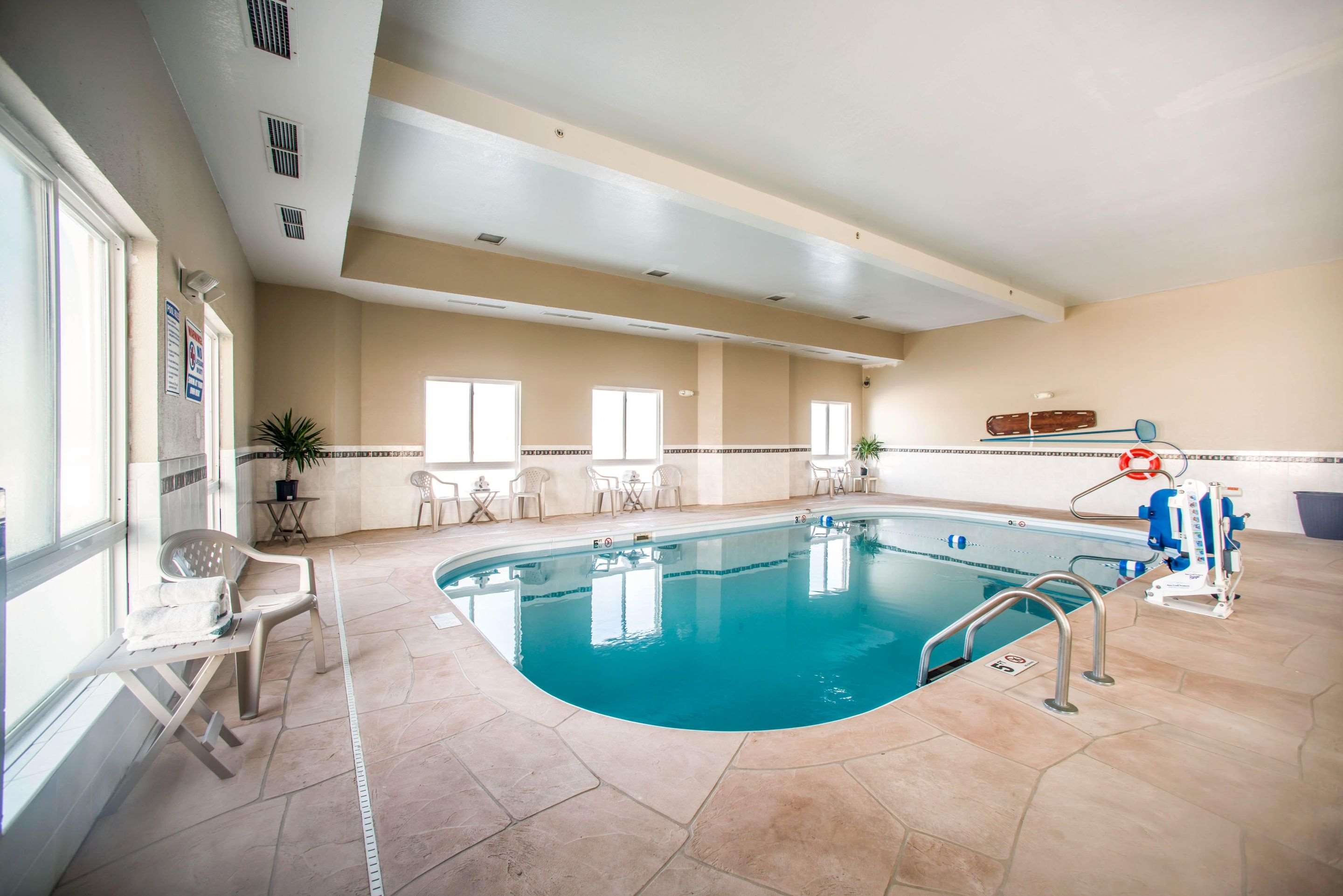 Indoor heated pool