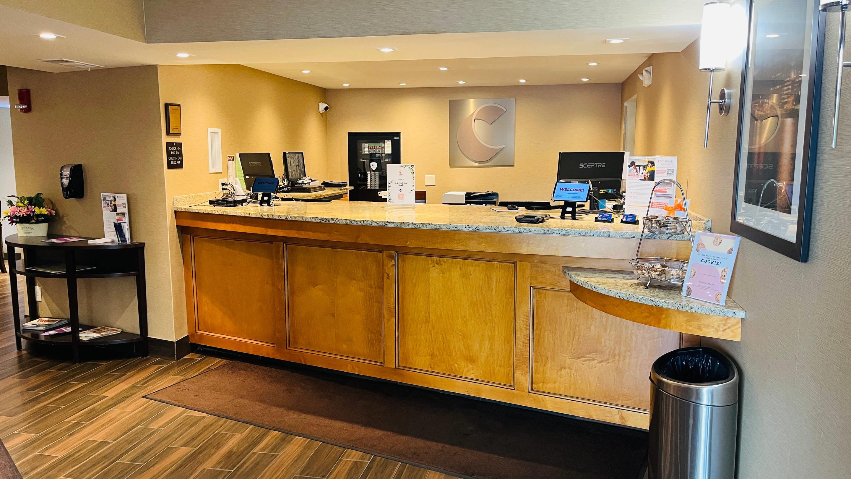 Hotel lobby