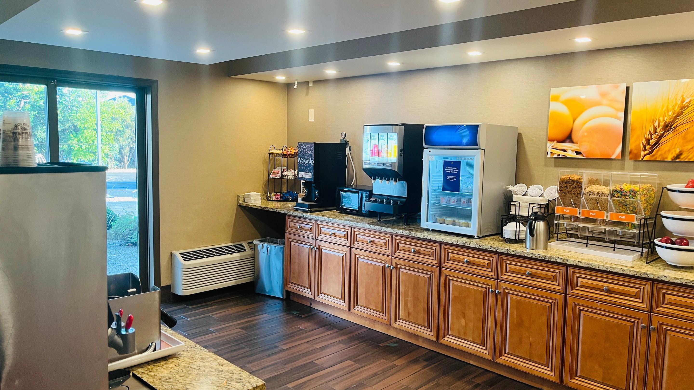 Breakfast area