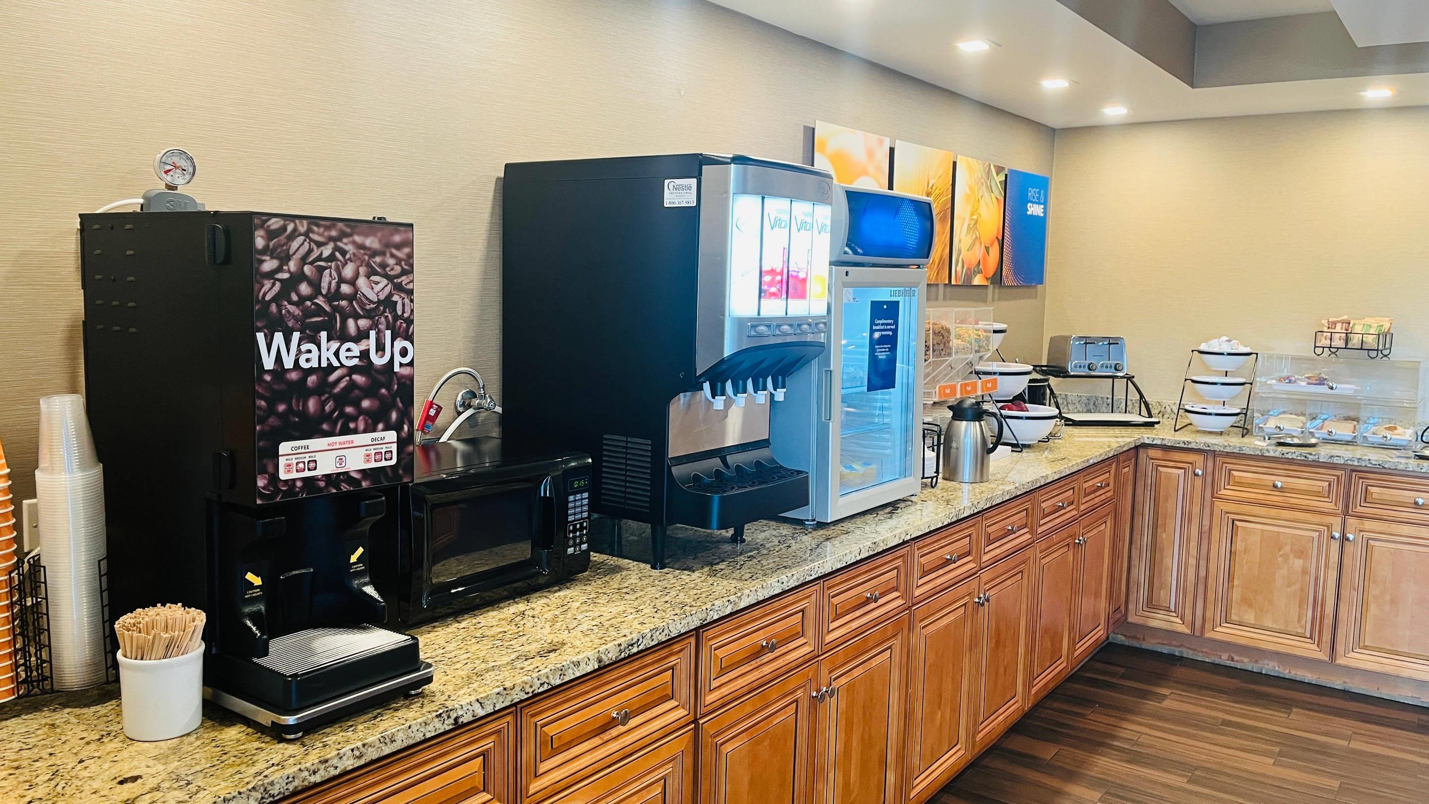 Breakfast area