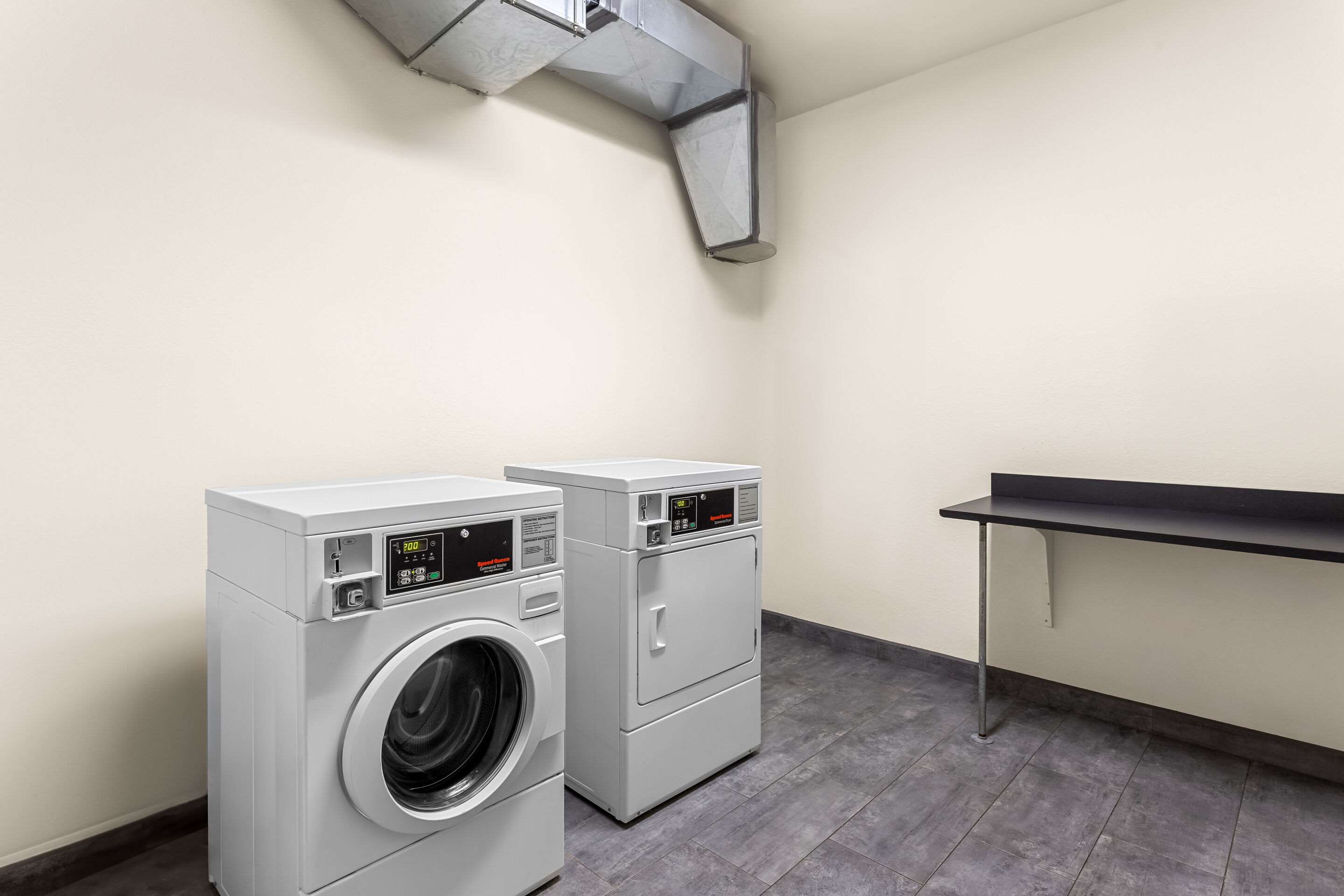 Guest laundry facilities