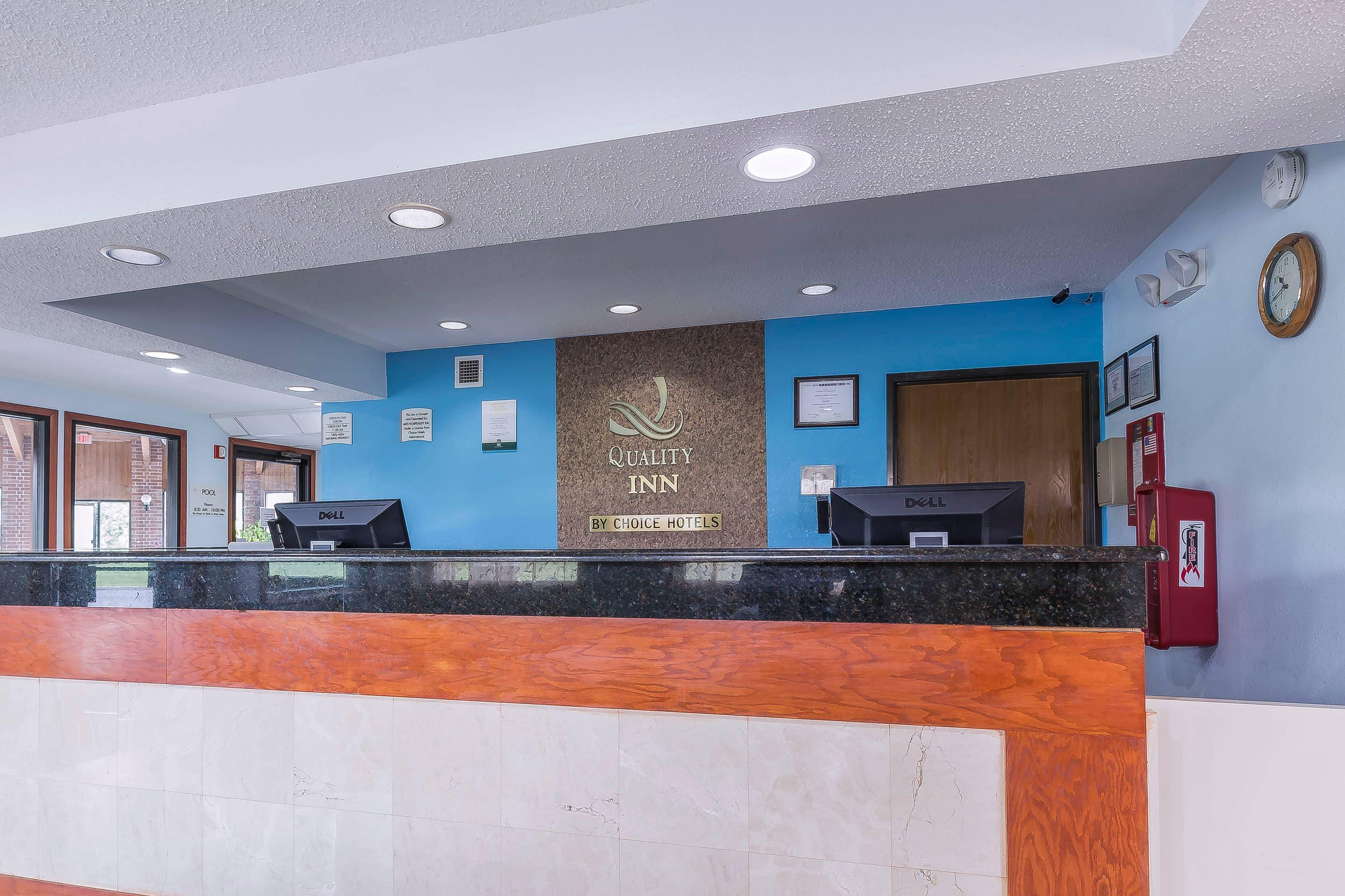Front desk