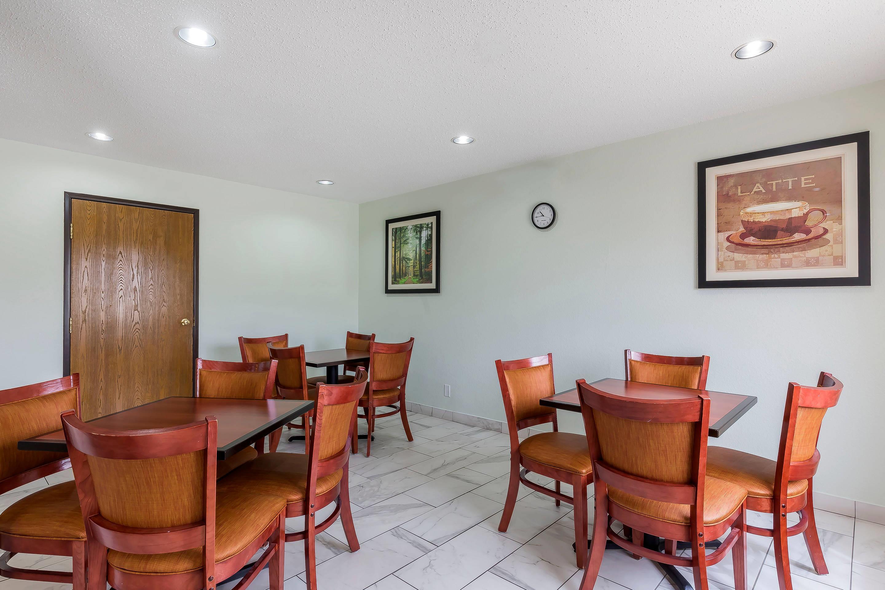 Breakfast area
