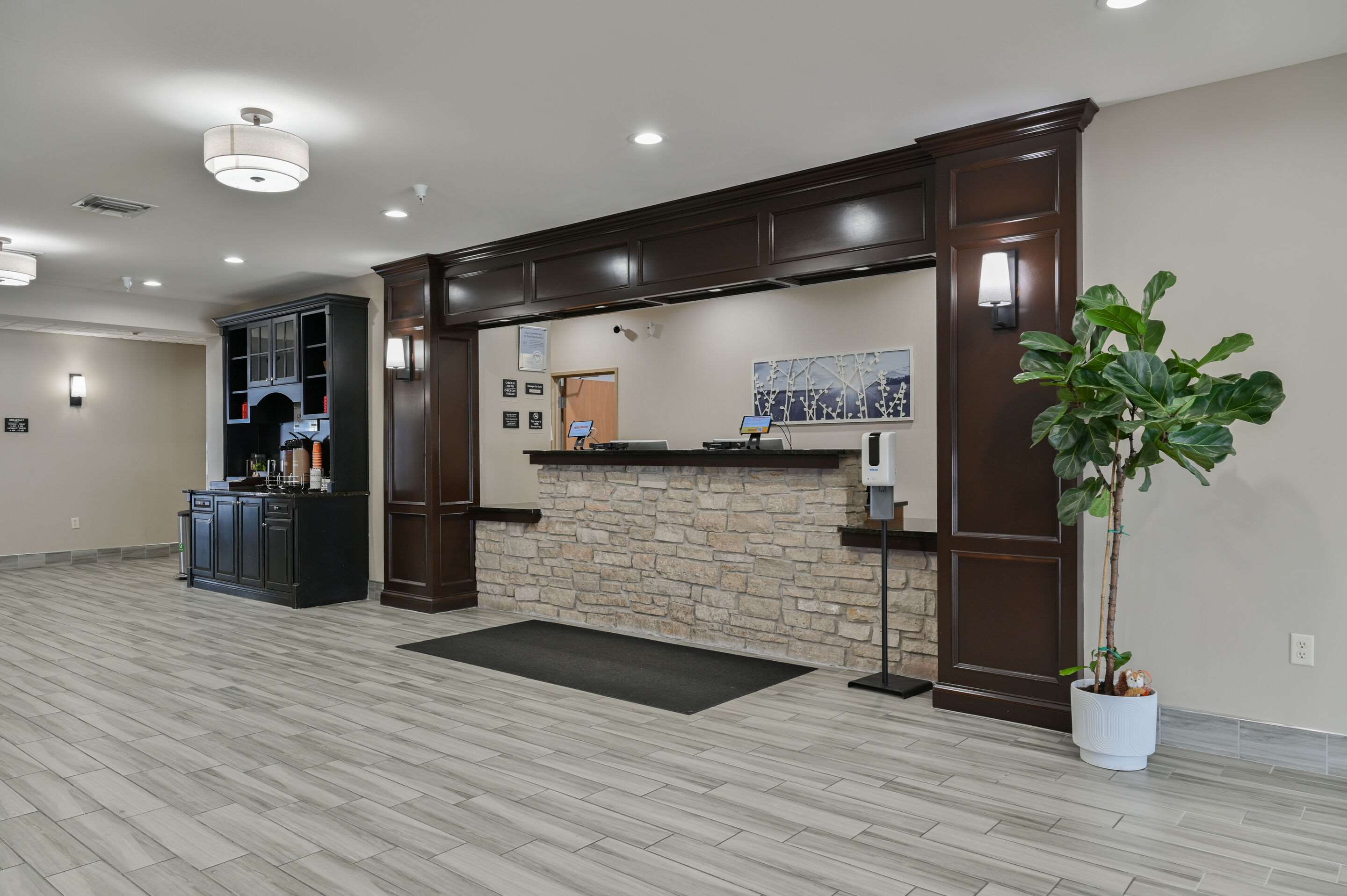 Front desk
