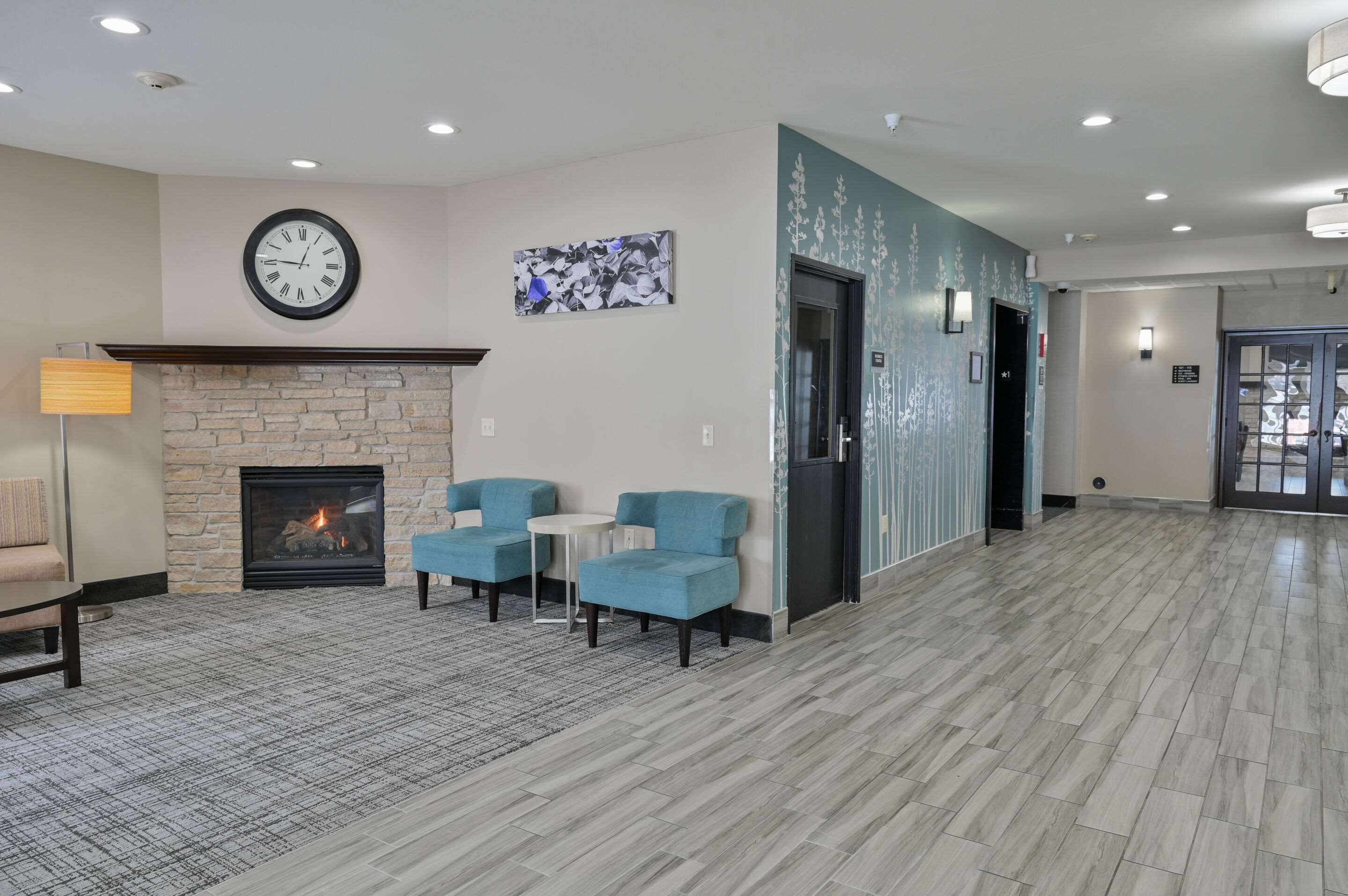 Hotel lobby