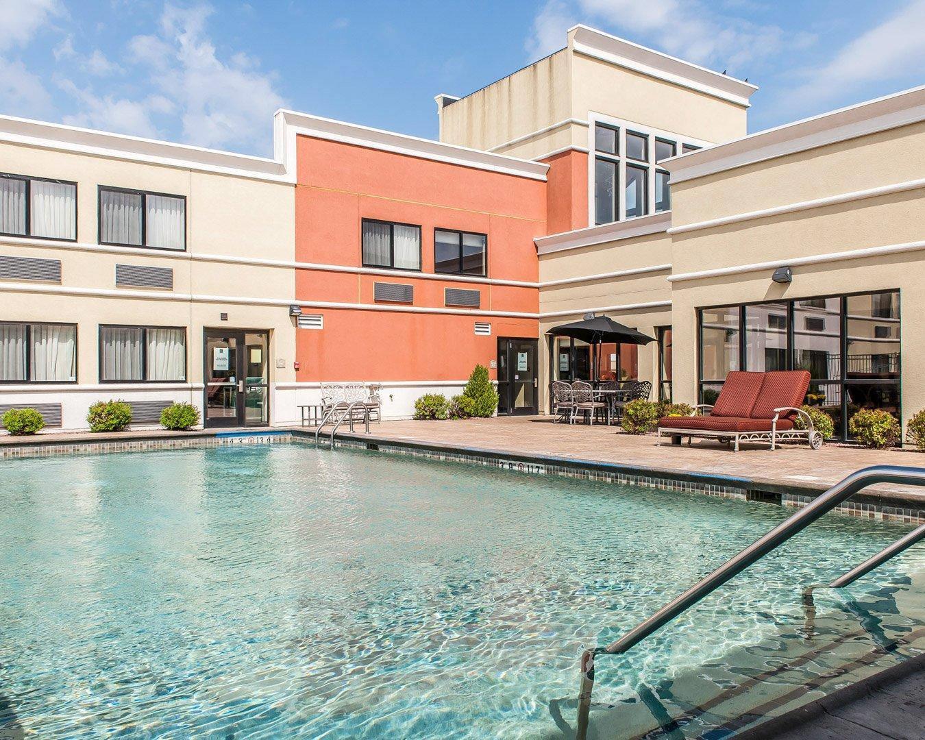 Relax by the pool | Quality Inn & Suites - Mattoon