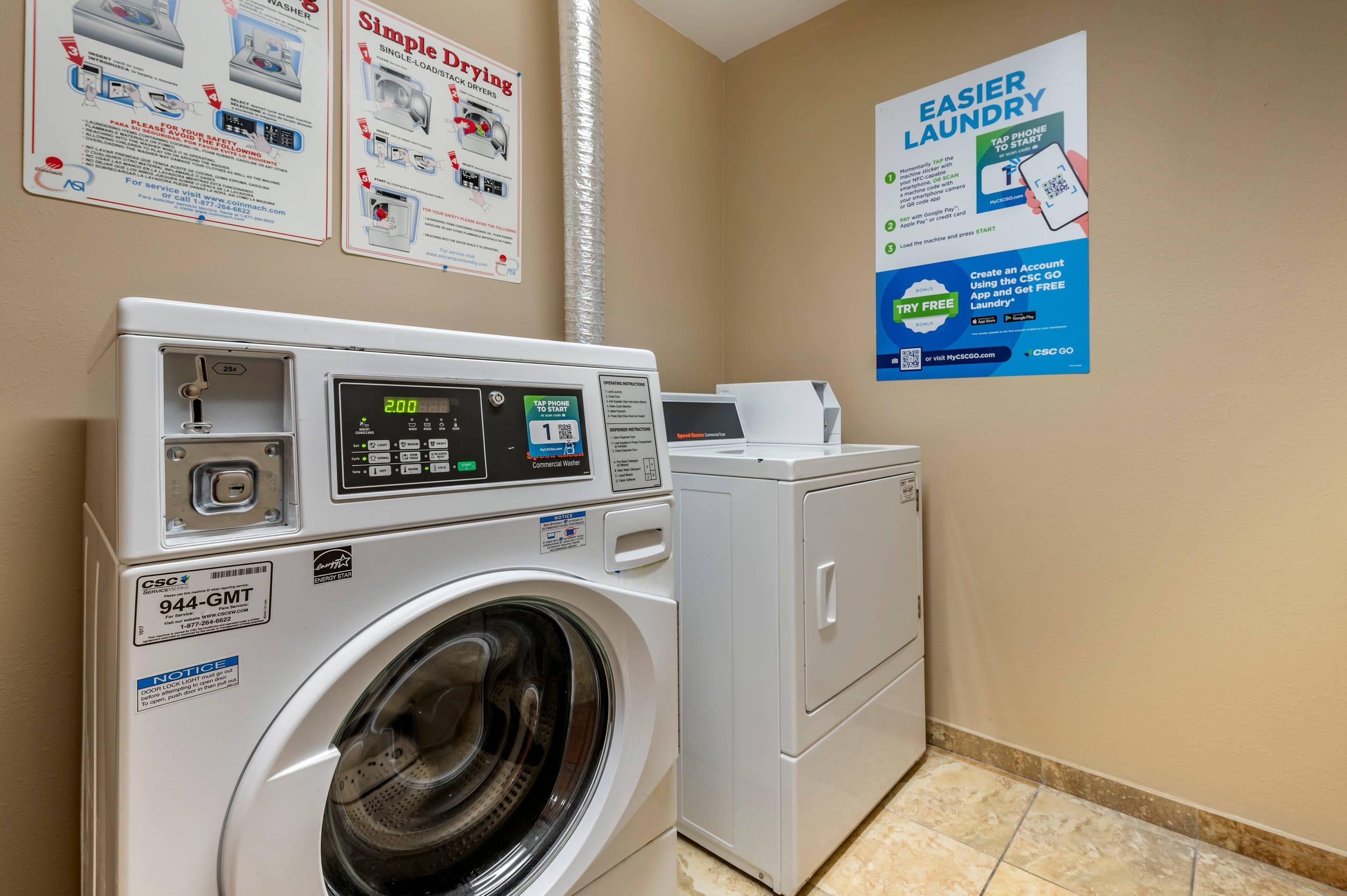 Guest laundry facilities | Comfort Suites Urbana Champaign, University Area
