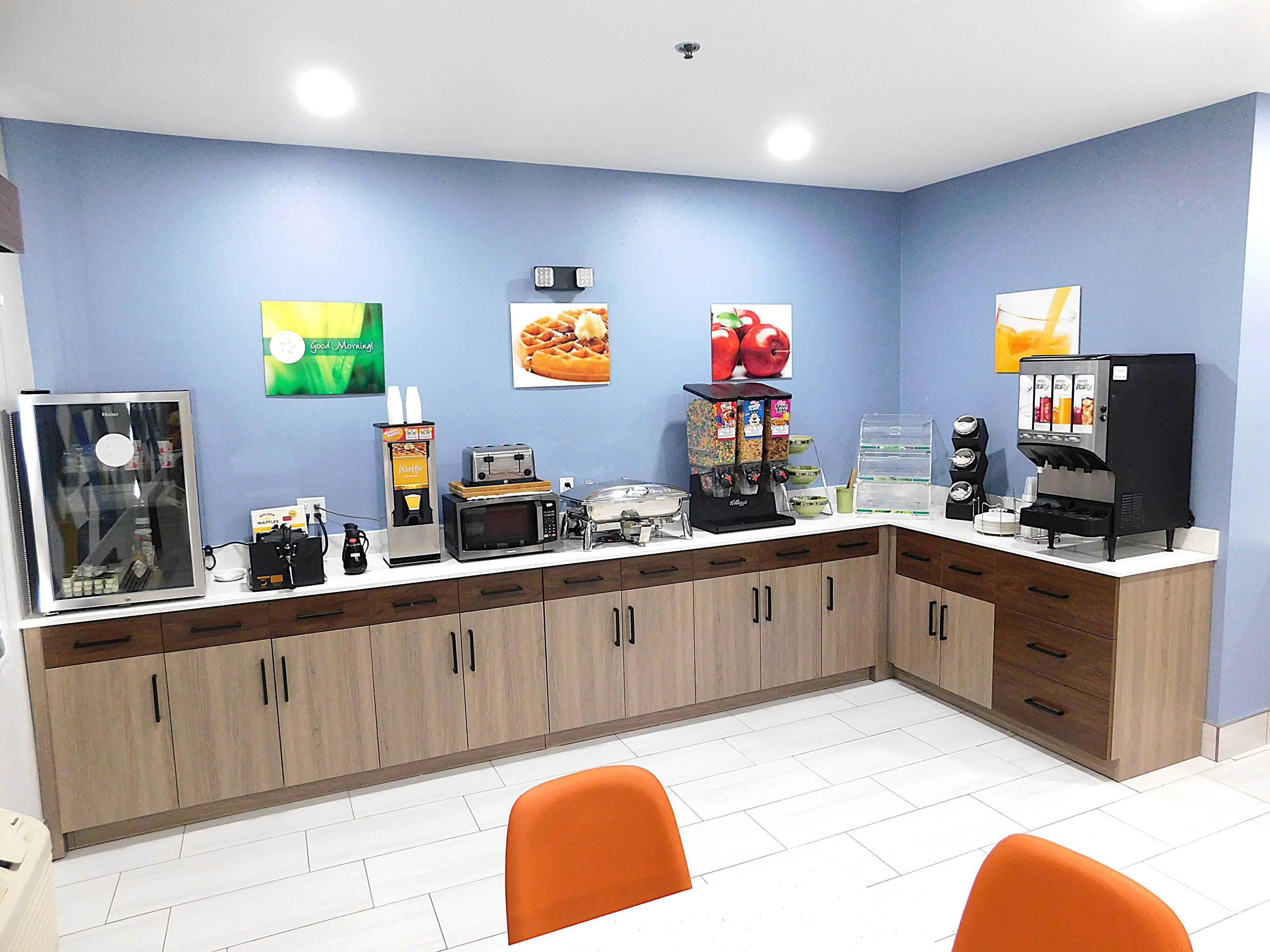 Breakfast area