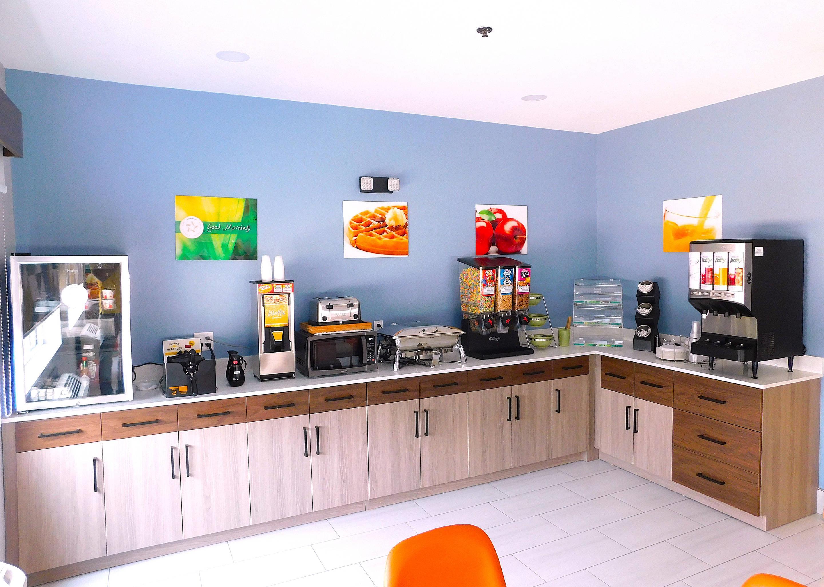 Breakfast area
