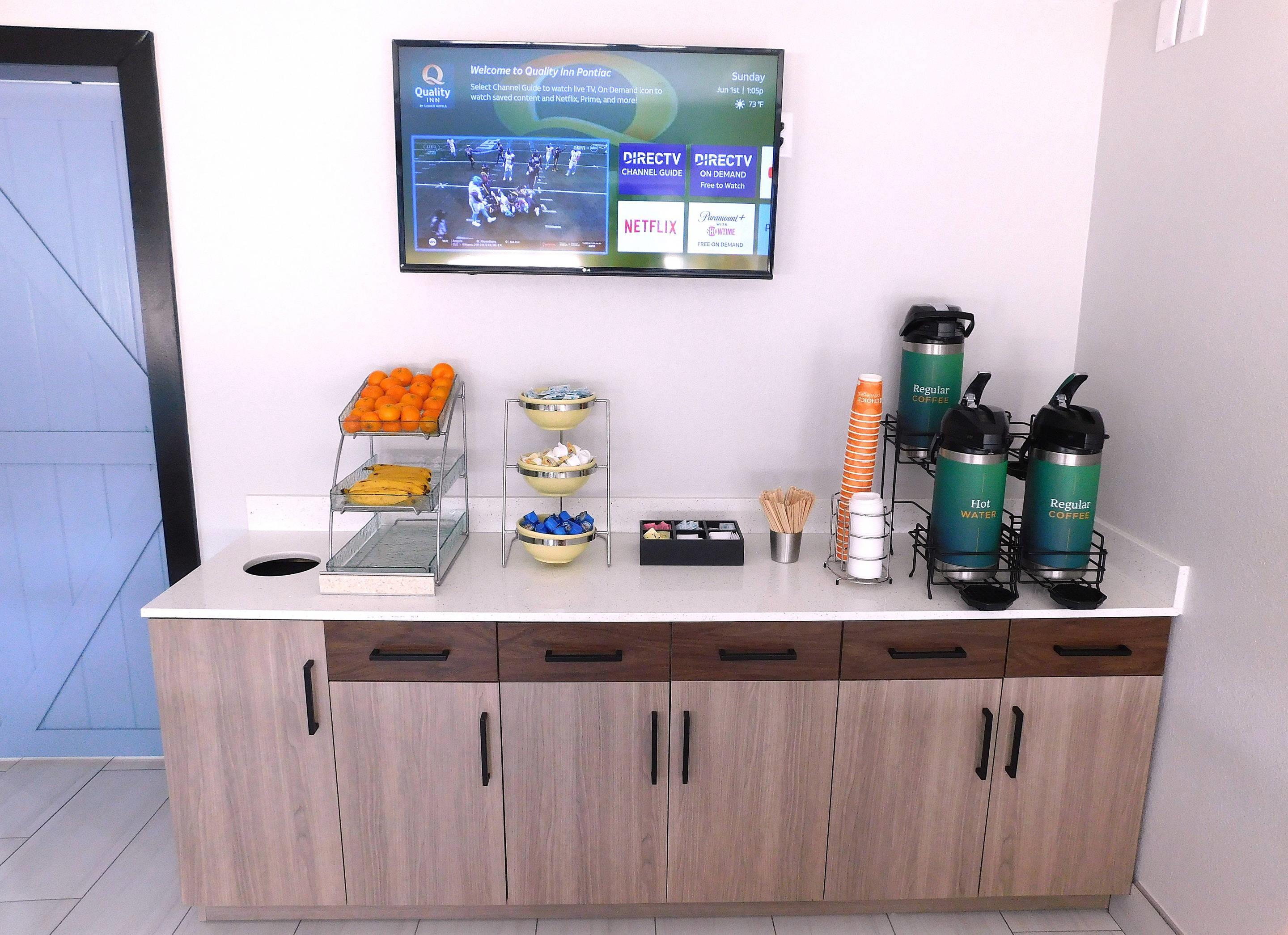 Breakfast area