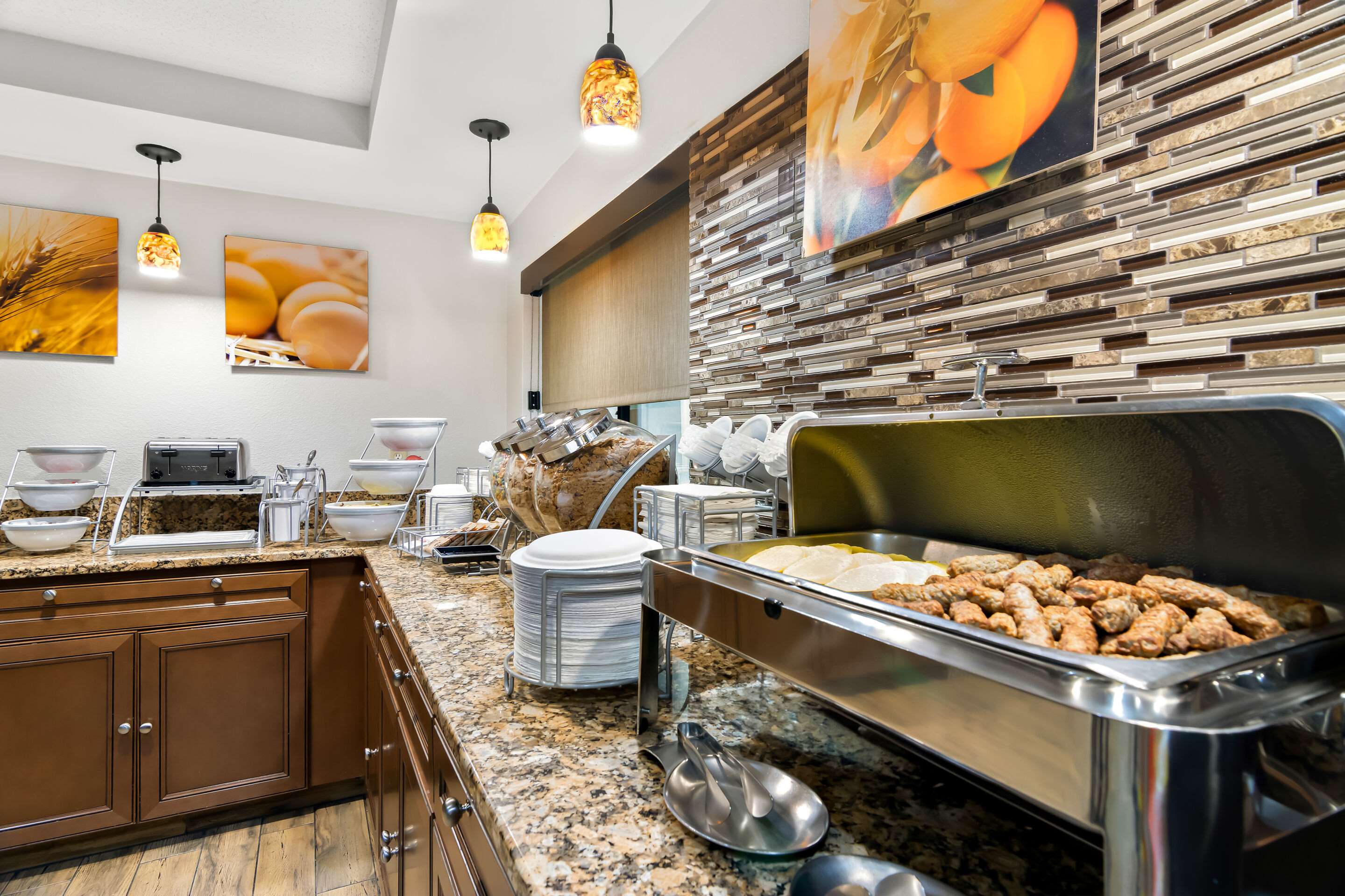 Breakfast area