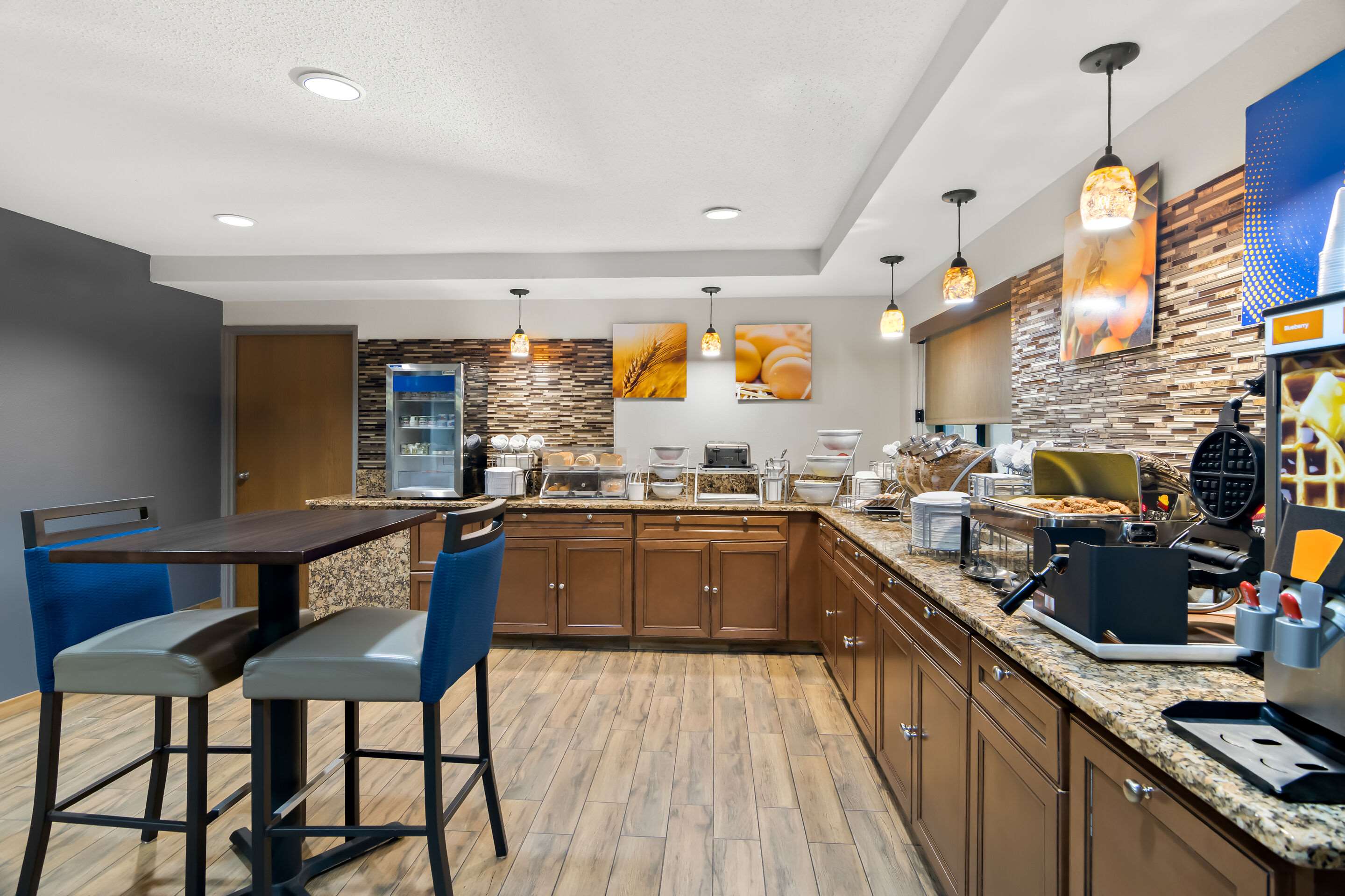 Breakfast area