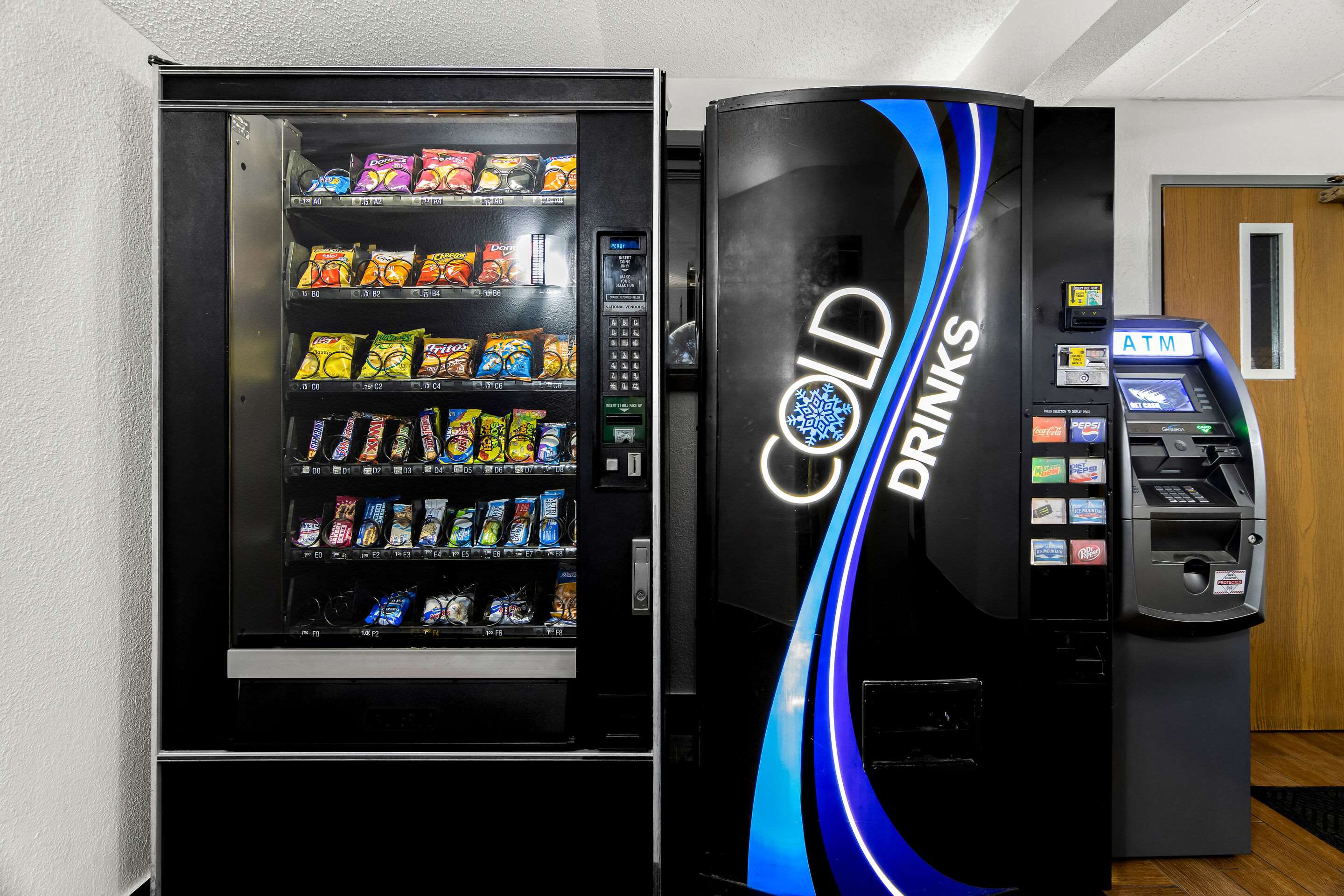 Hotel vending area