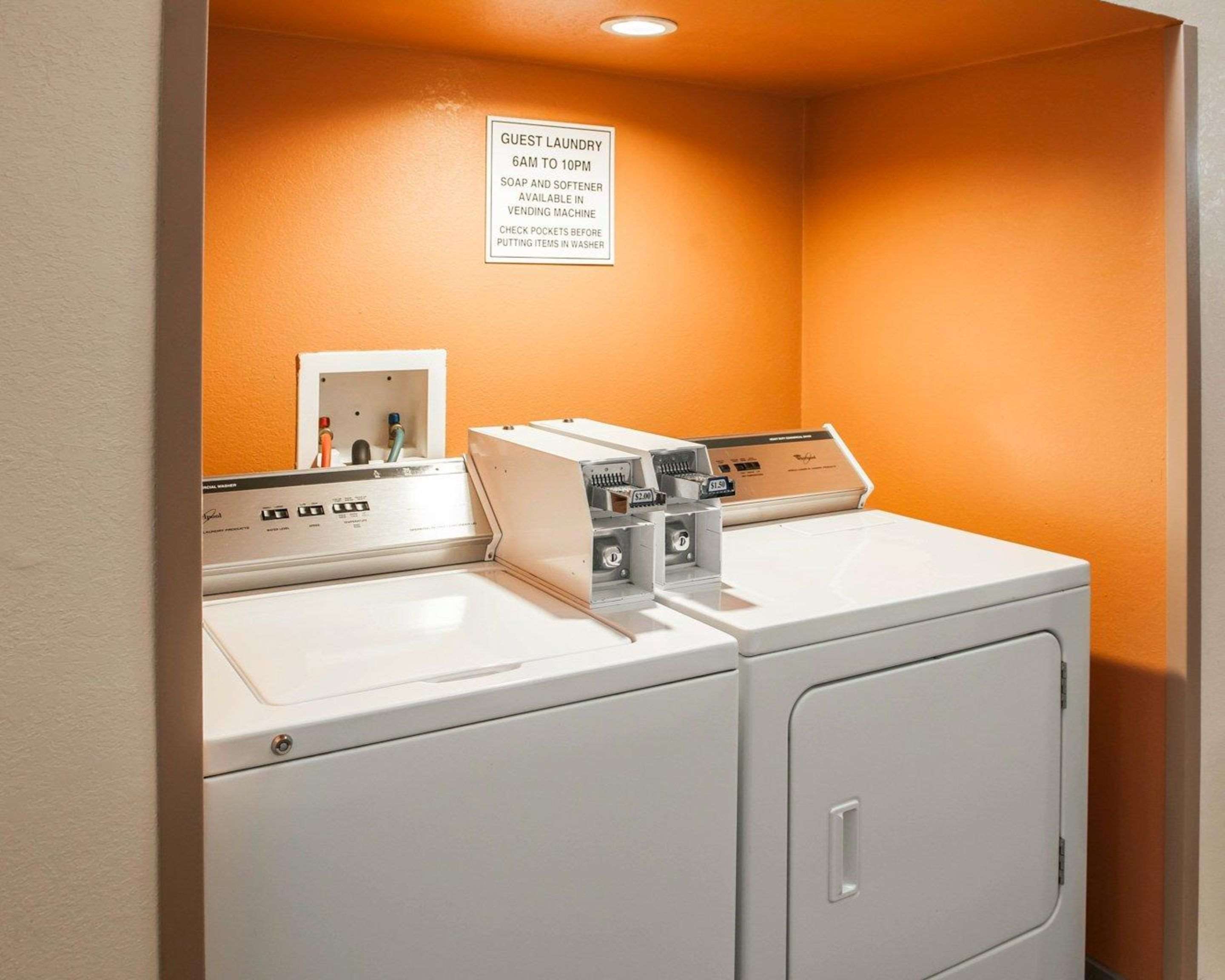 Guest laundry facilities