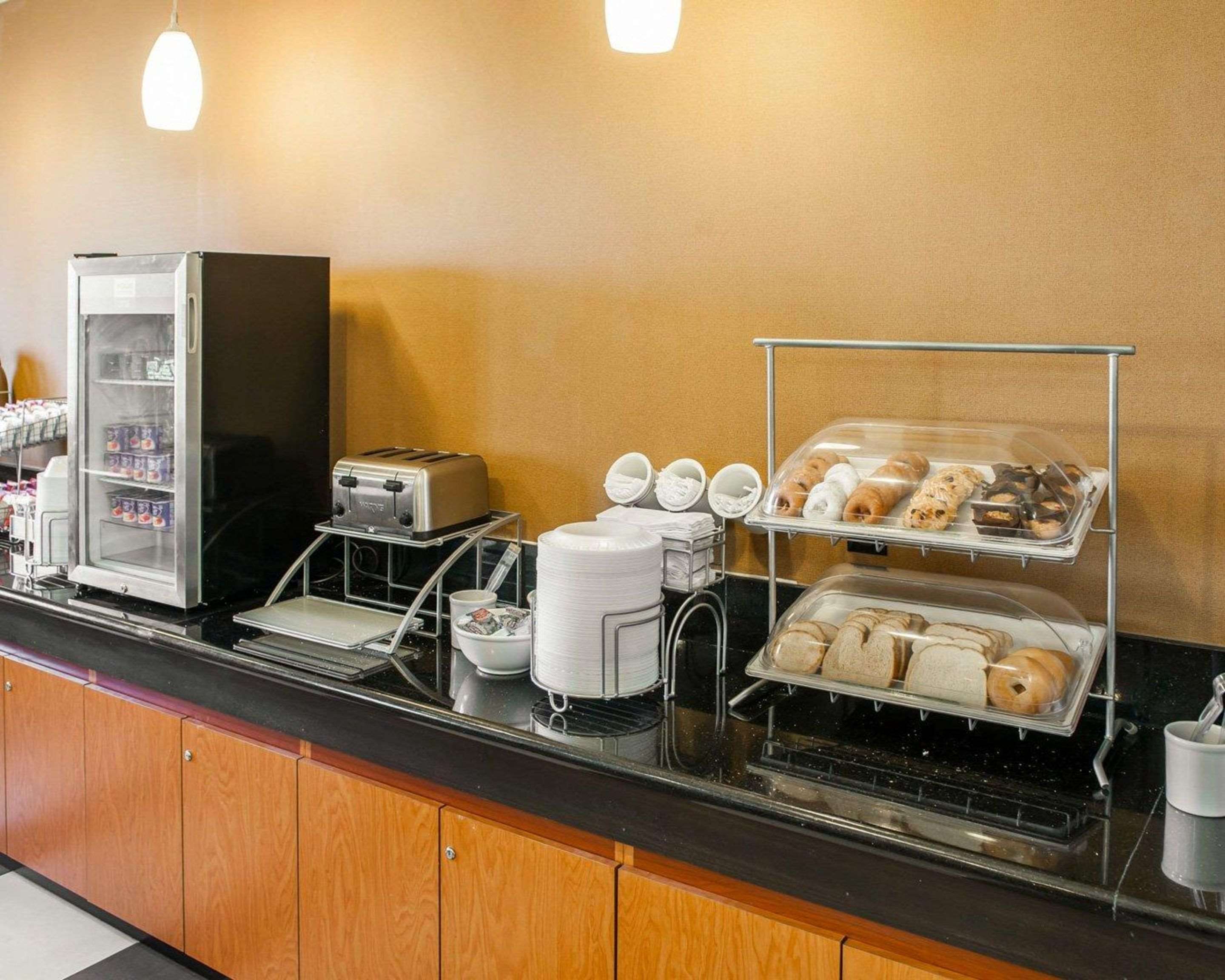 Assorted breakfast items | Quality Suites NE Indianapolis Fishers