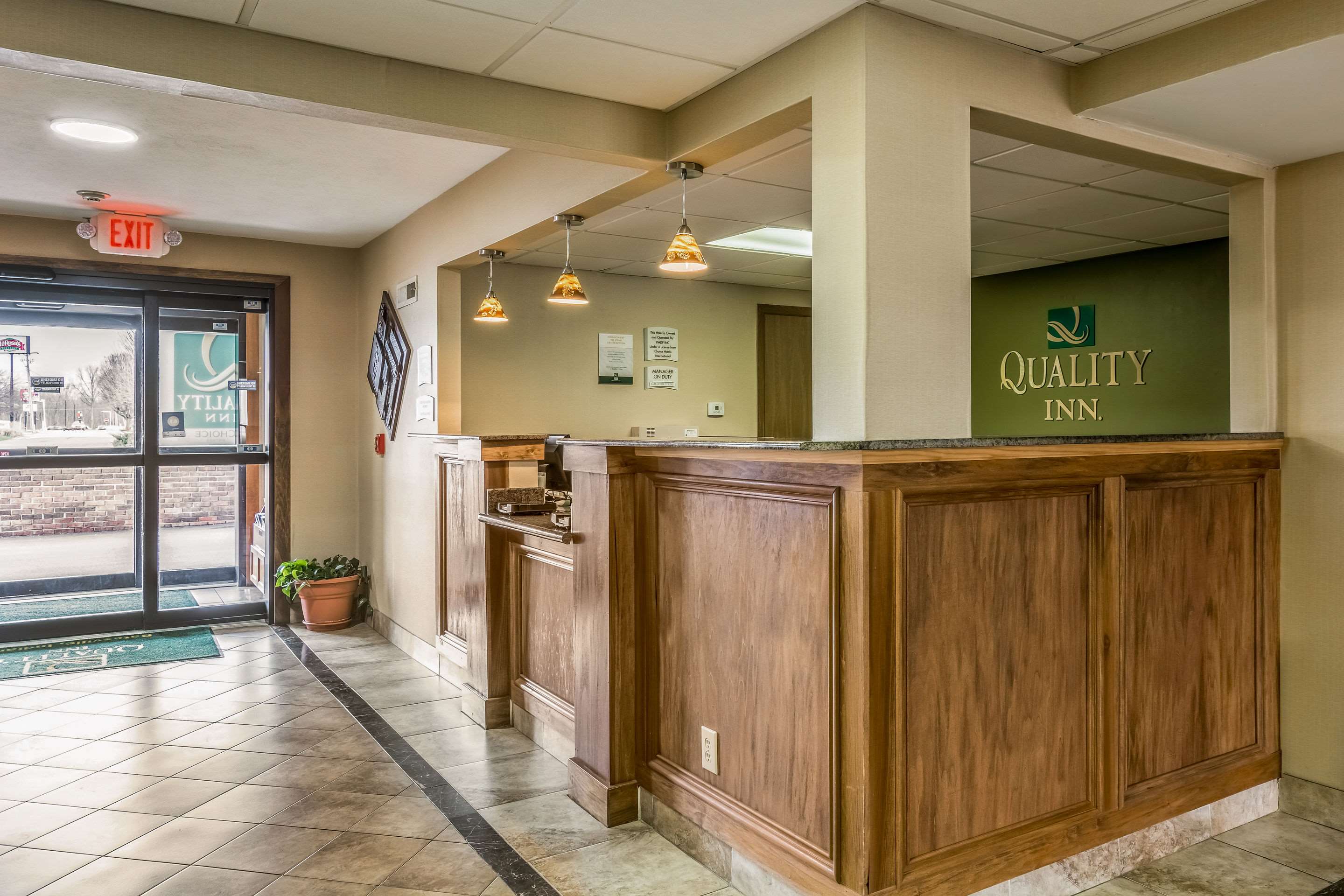 Front desk