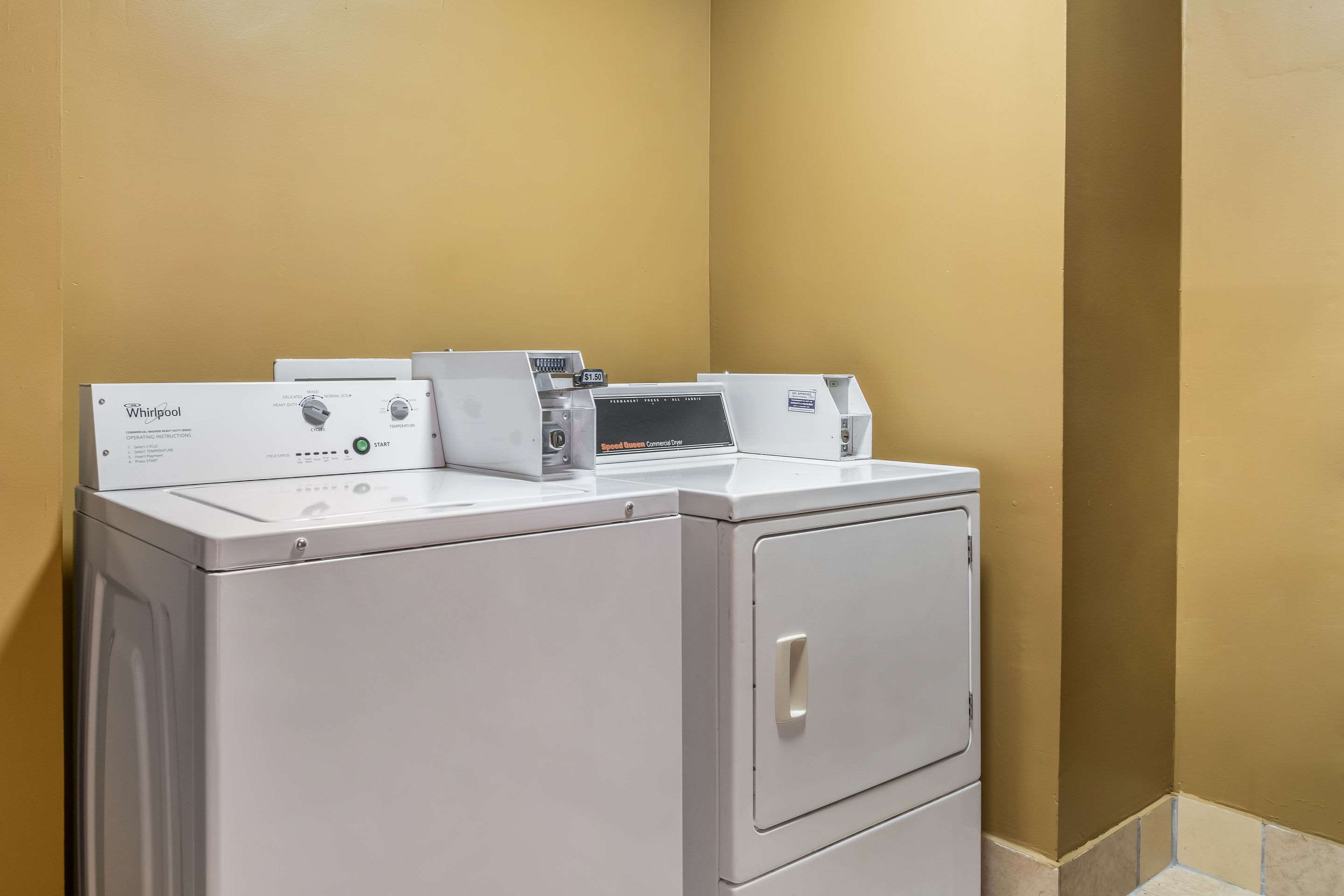 Guest laundry facilities