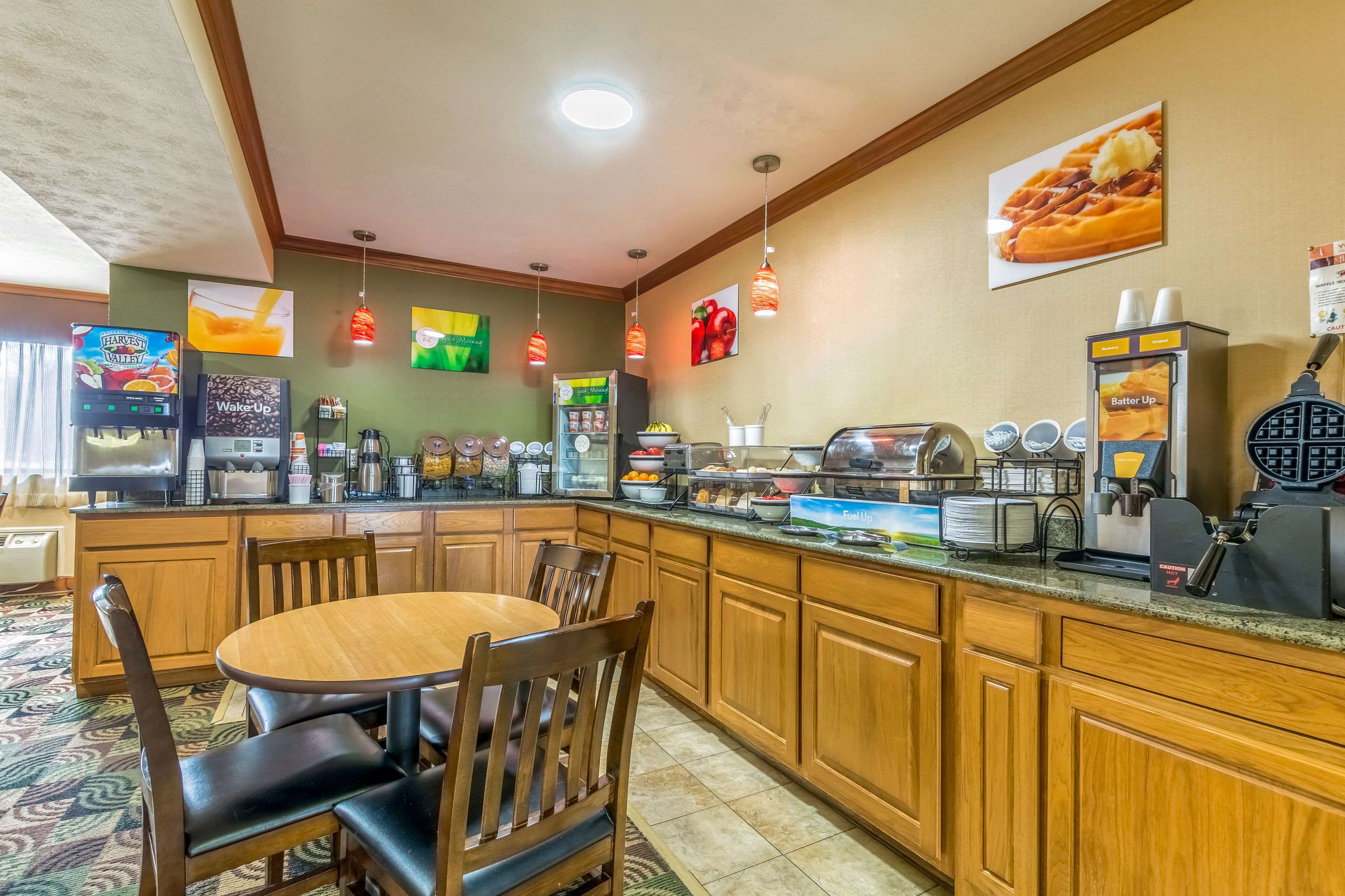 Breakfast area