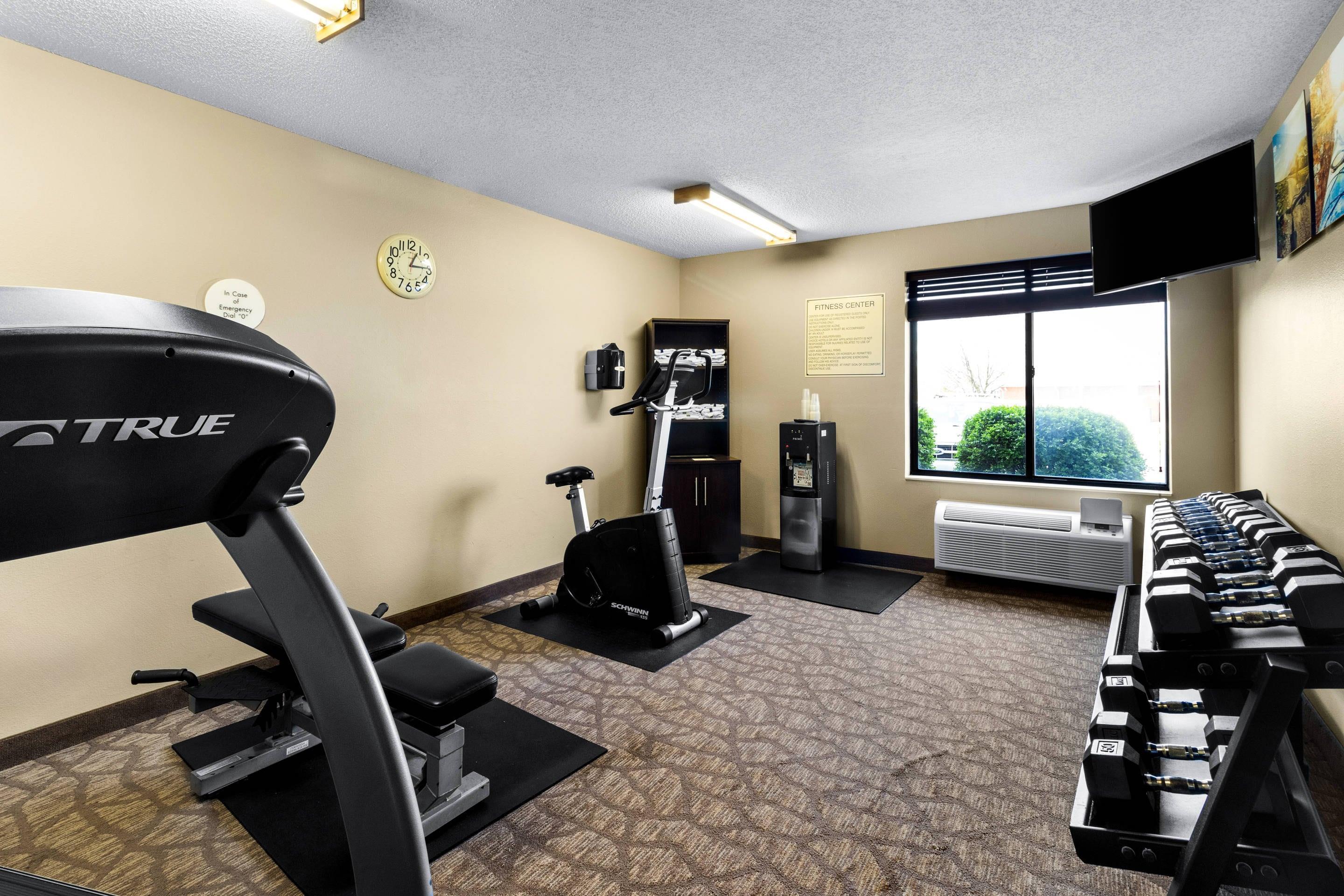 Exercise room | Comfort Inn East Evansville