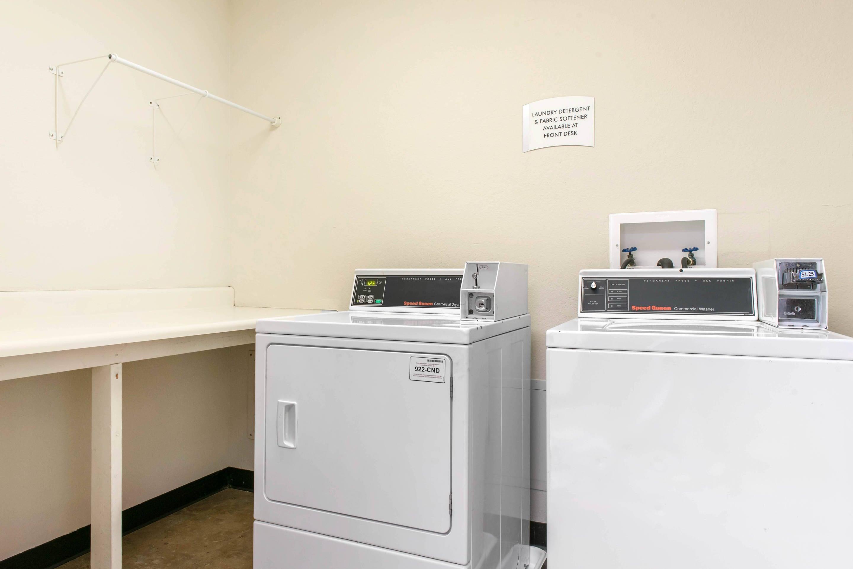 Guest laundry facilities