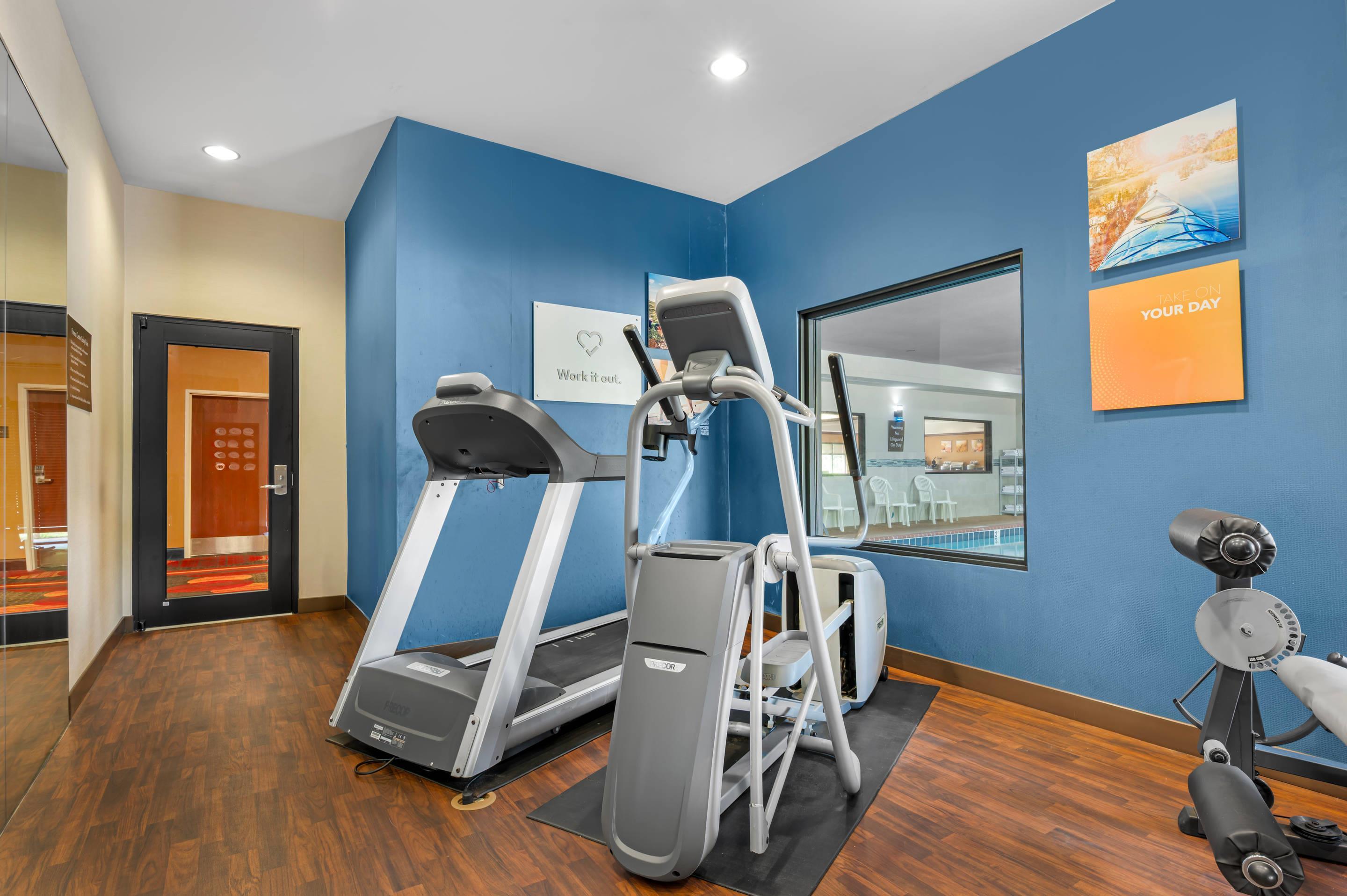 Fitness center | Comfort Suites South Bend near Casino