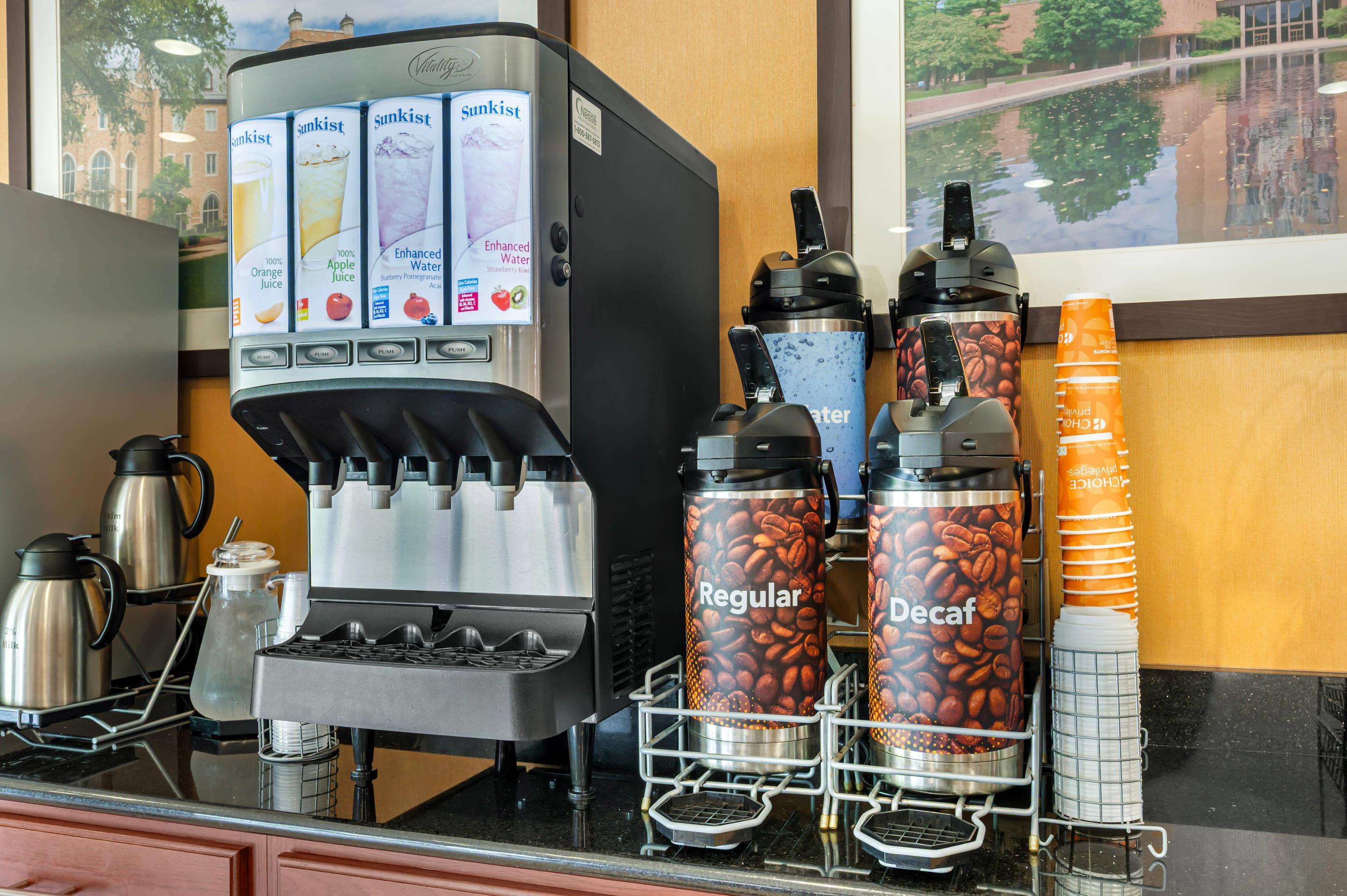 Free coffee | Comfort Suites South Bend near Casino