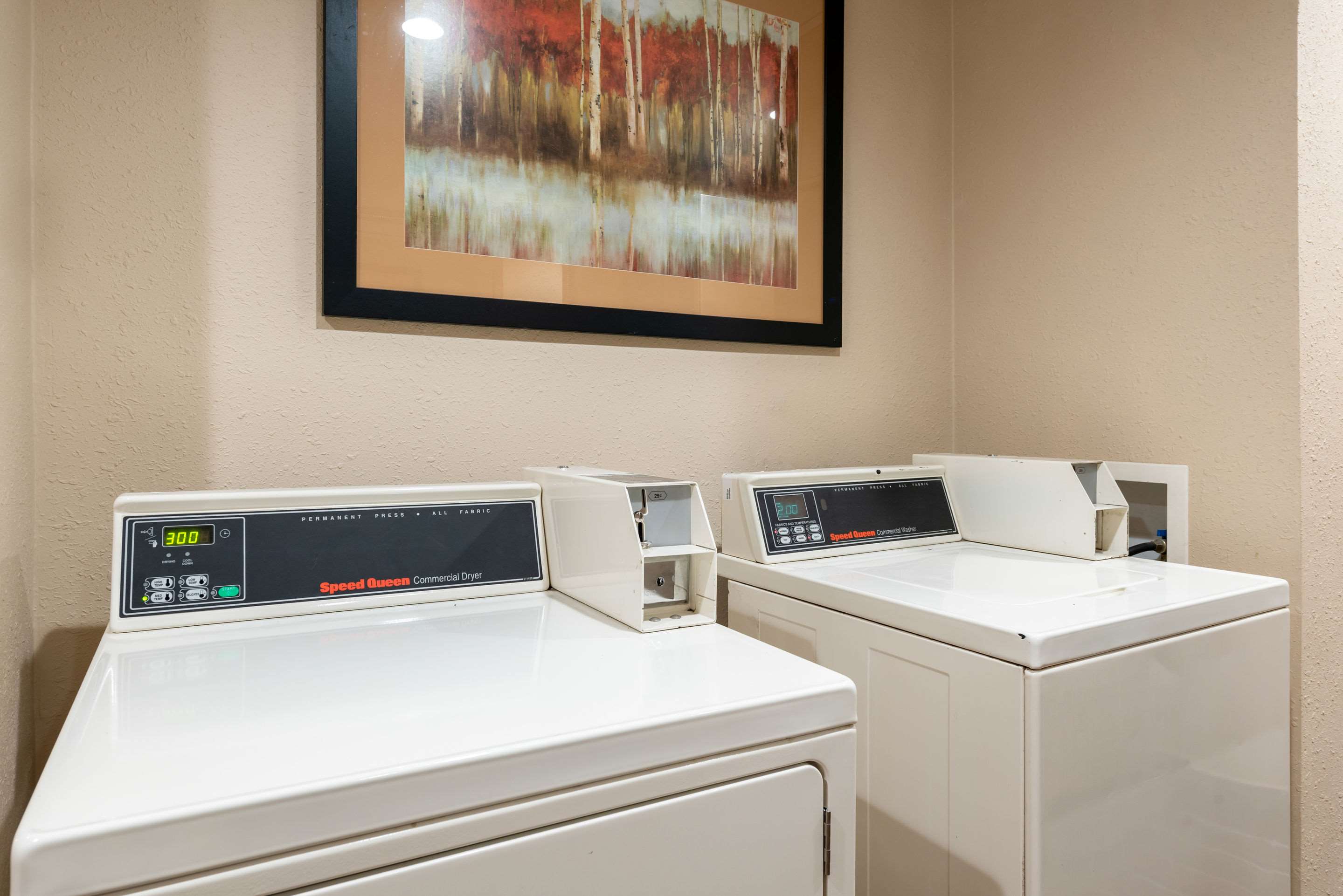 Guest laundry facilities