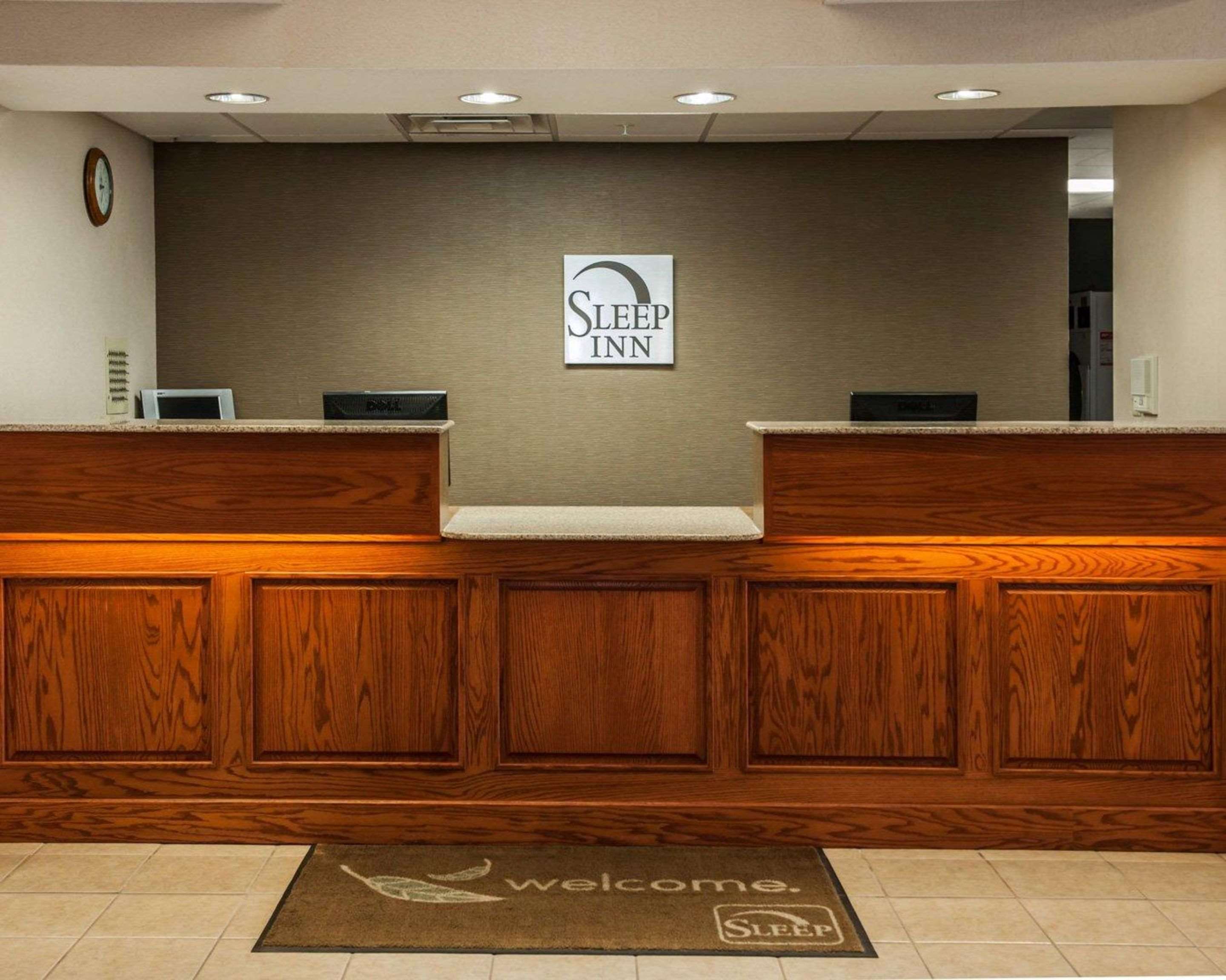 Front desk with friendly staff
