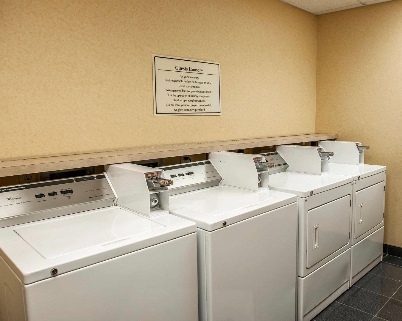 Guest laundry facilities | Comfort Suites near Indianapolis Airport