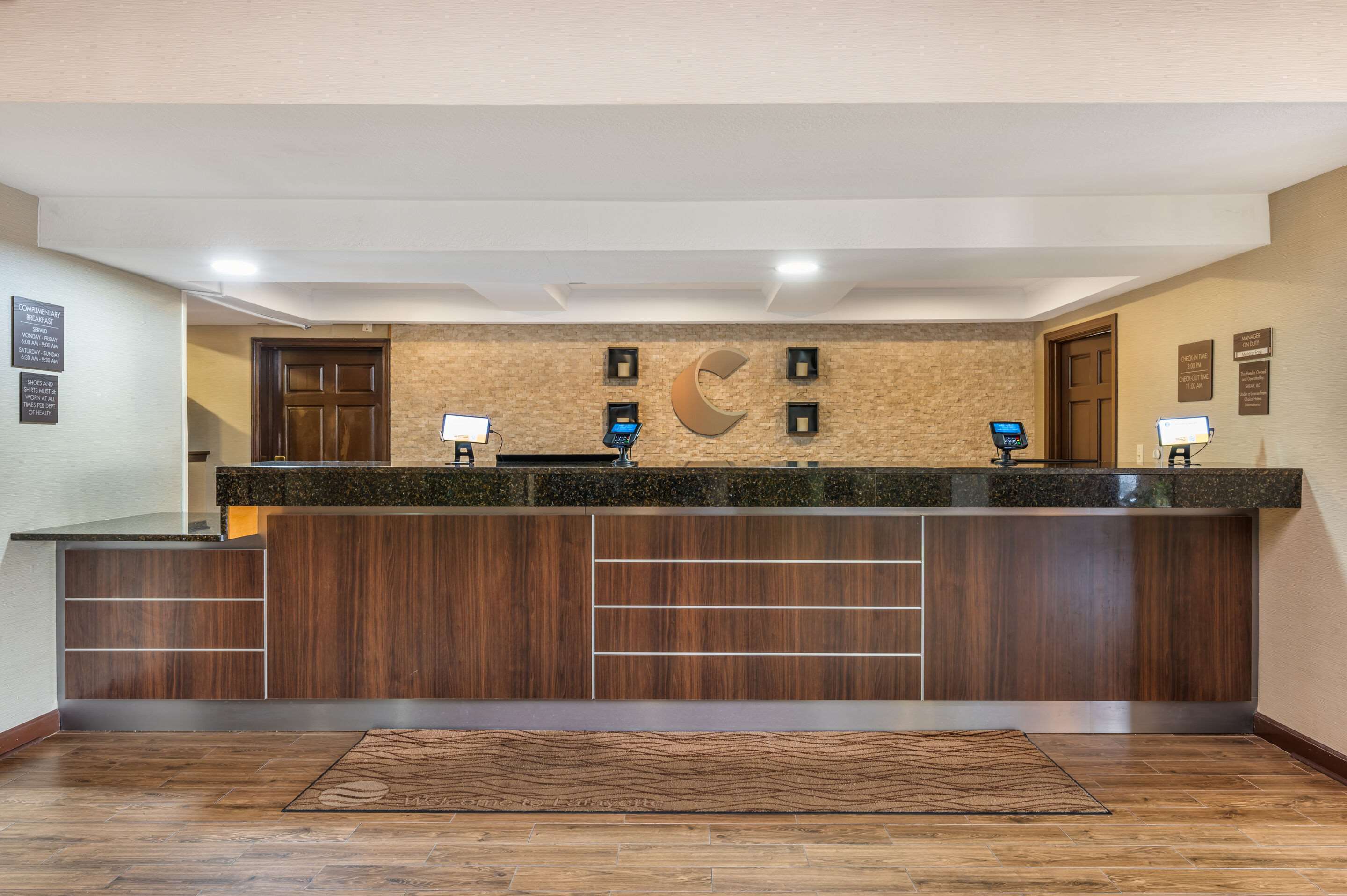 Hotel lobby