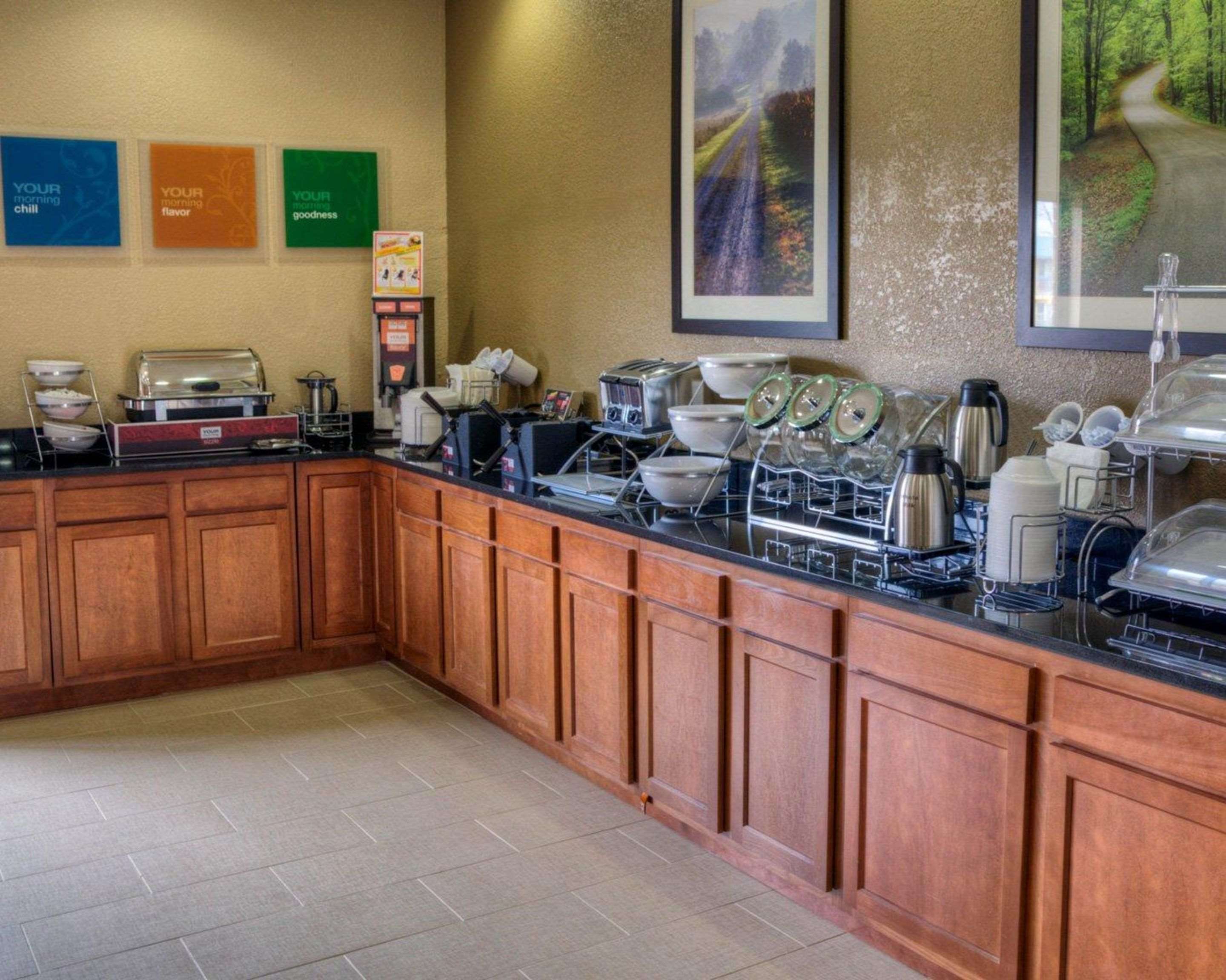 Breakfast counter
