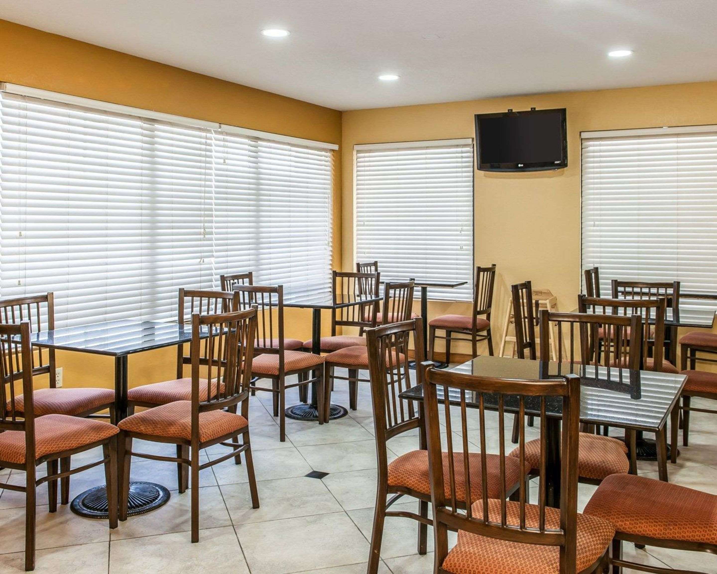 Enjoy breakfast in this seating area