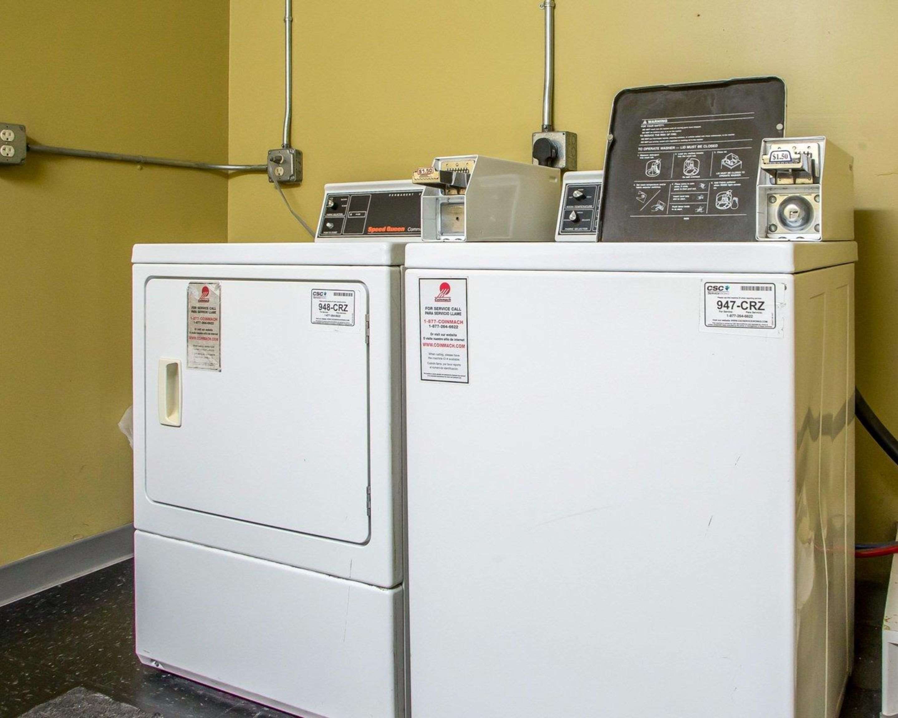 Guest laundry facilities