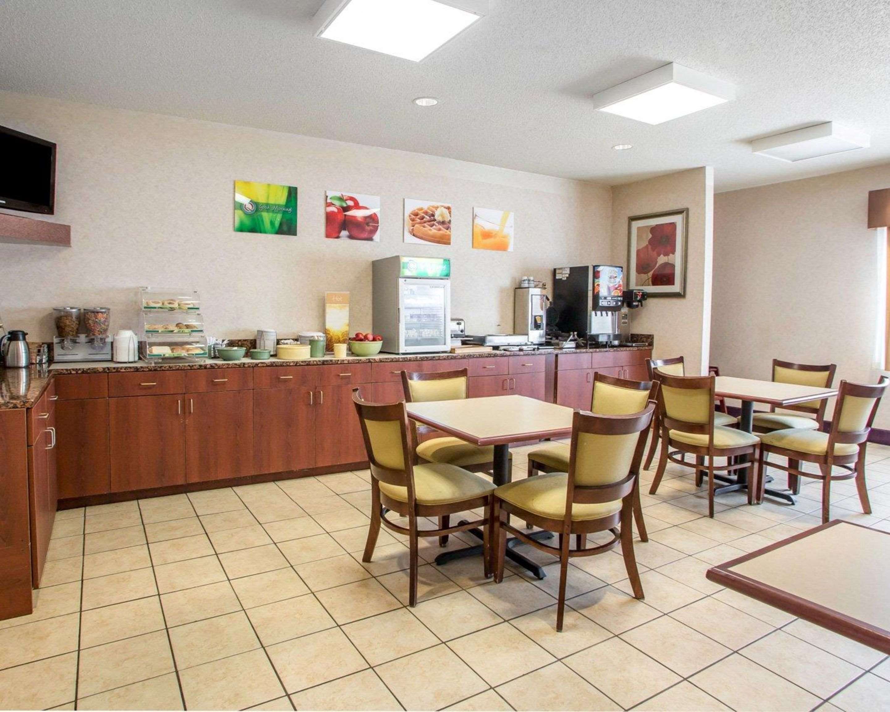 Enjoy breakfast in this spacious area