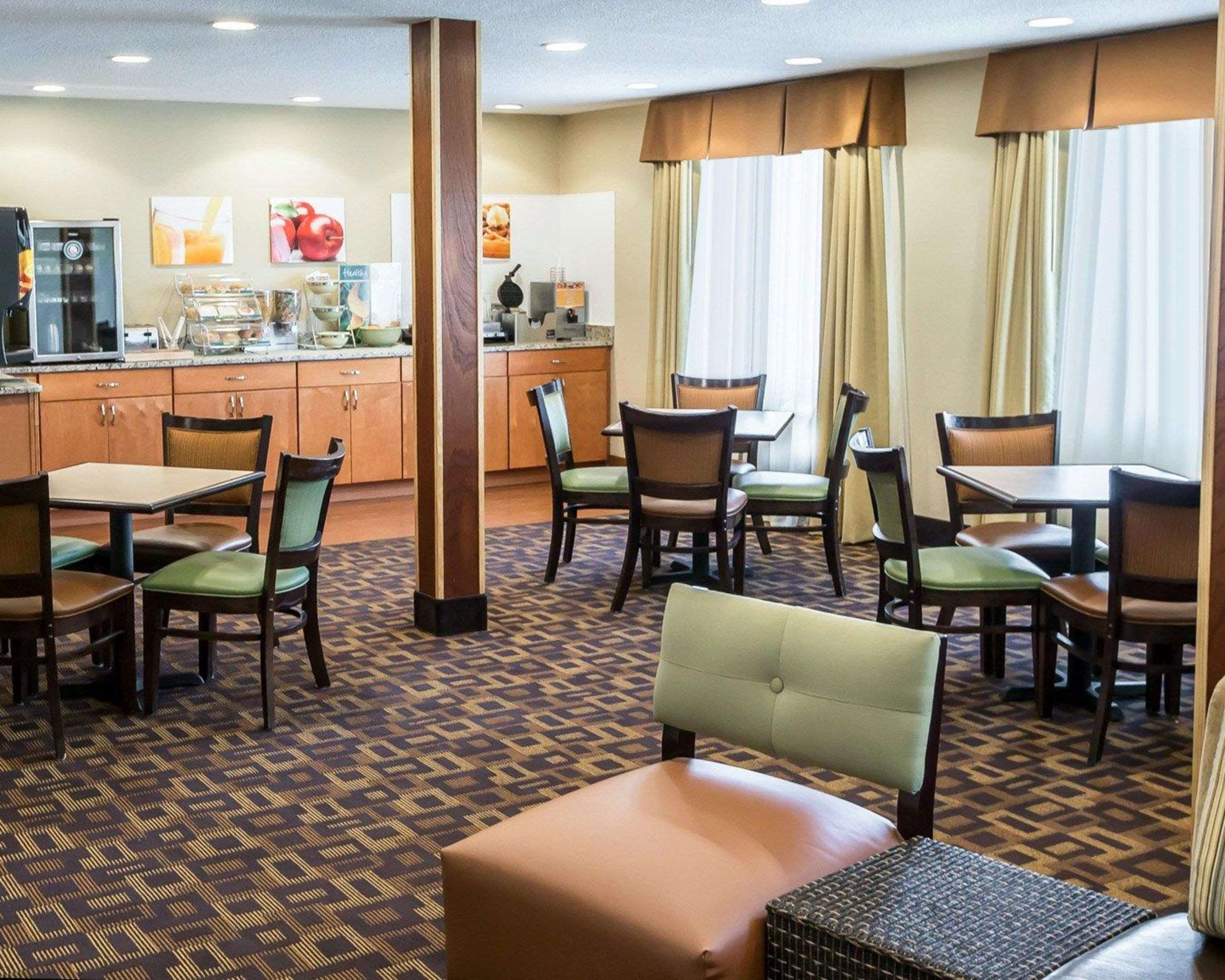 Enjoy breakfast in this spacious area