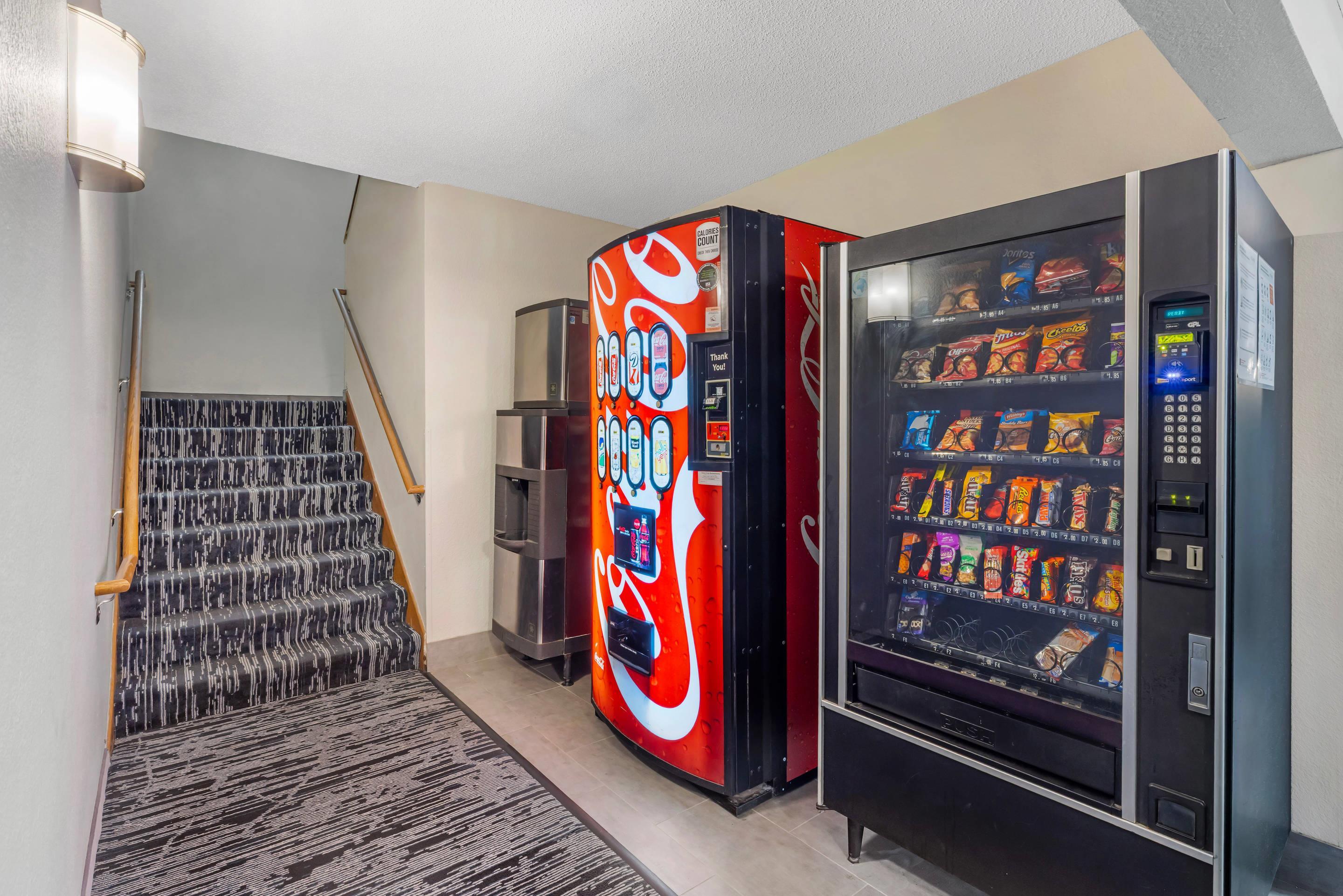 Hotel vending area