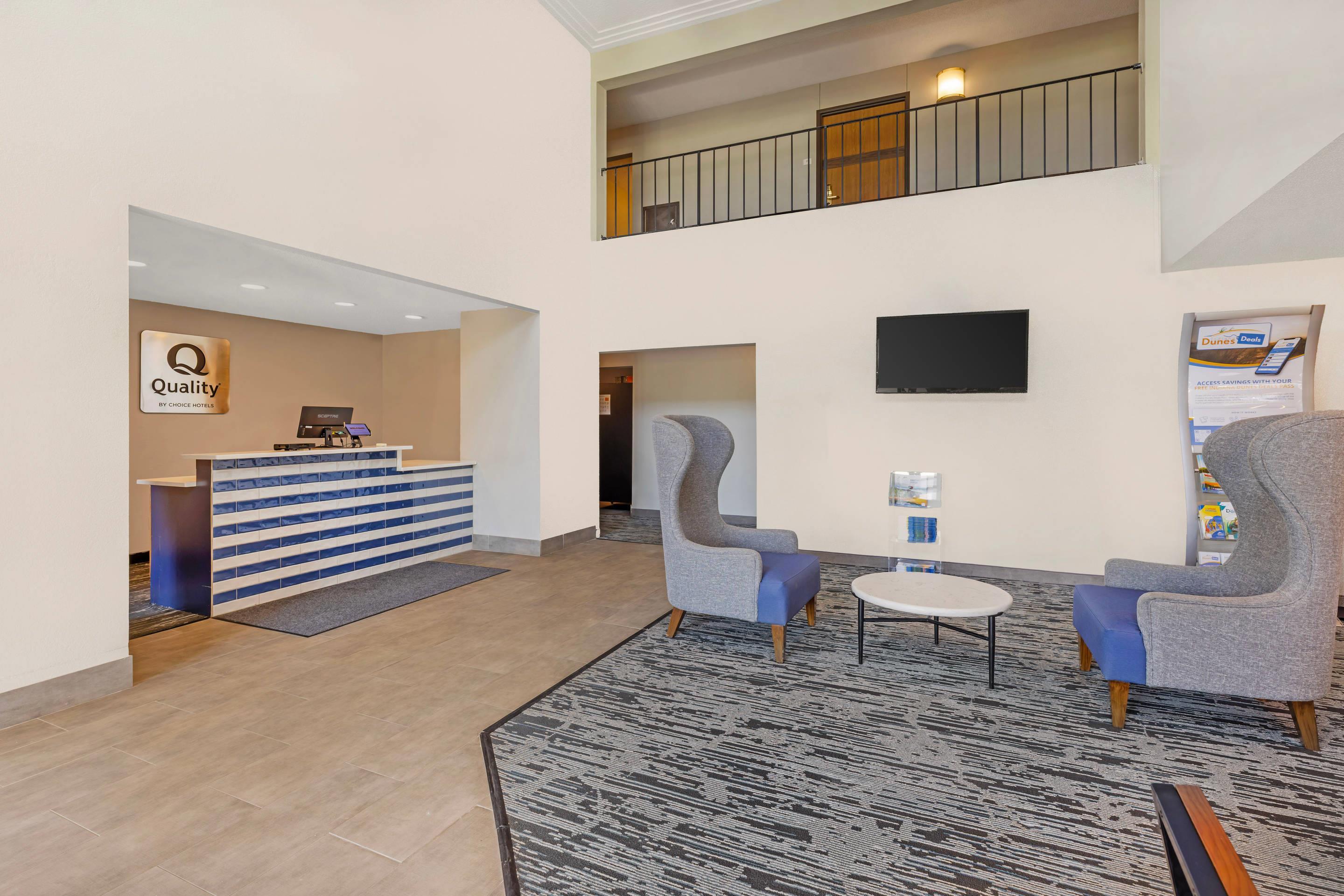 Hotel lobby
