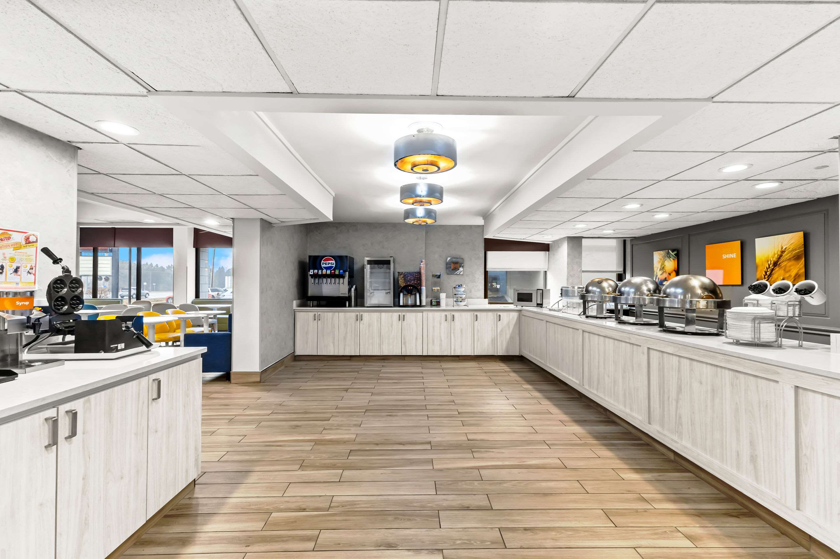 Breakfast area