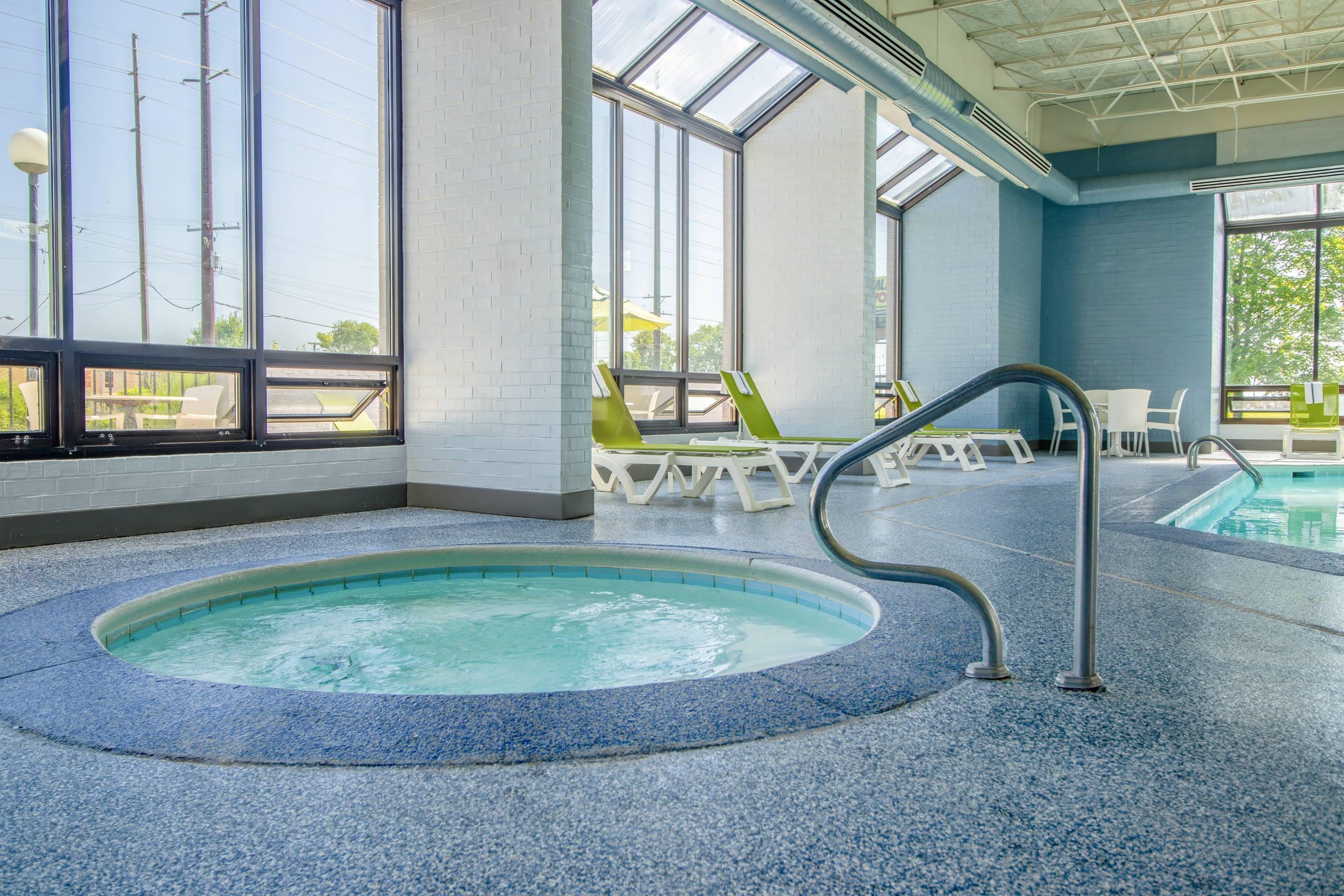 Indoor hot tub