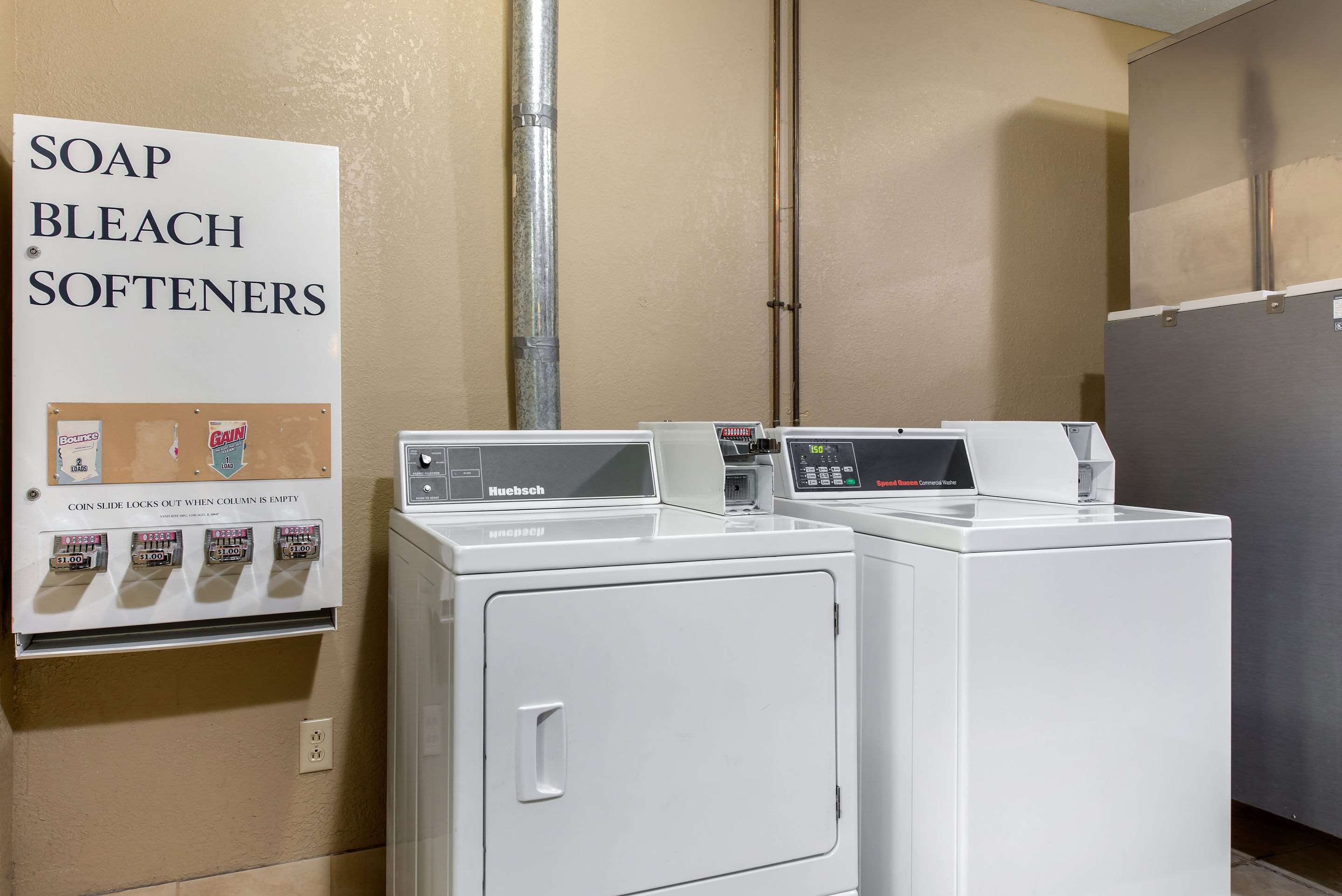 Guest laundry facilities