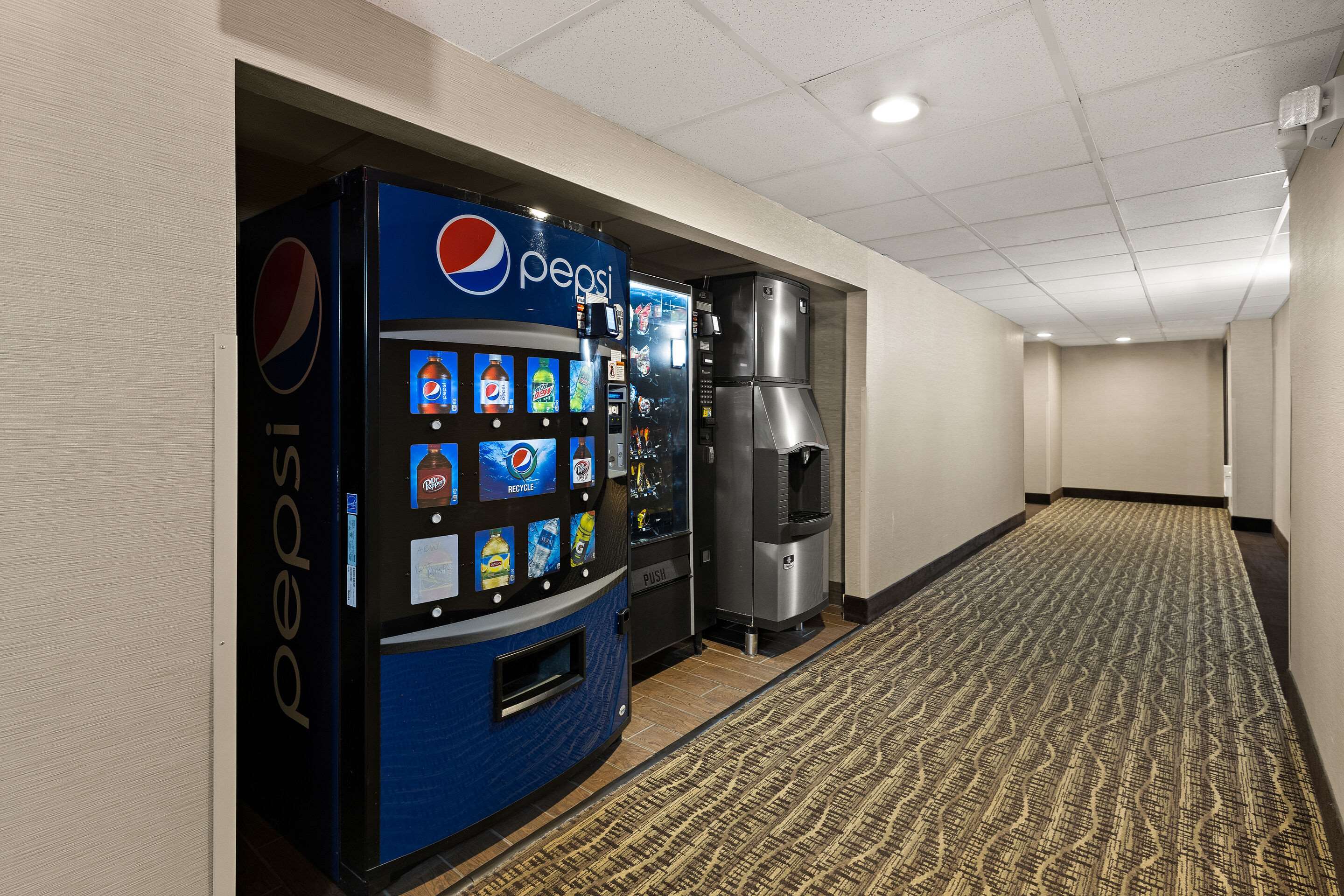 Hotel vending area