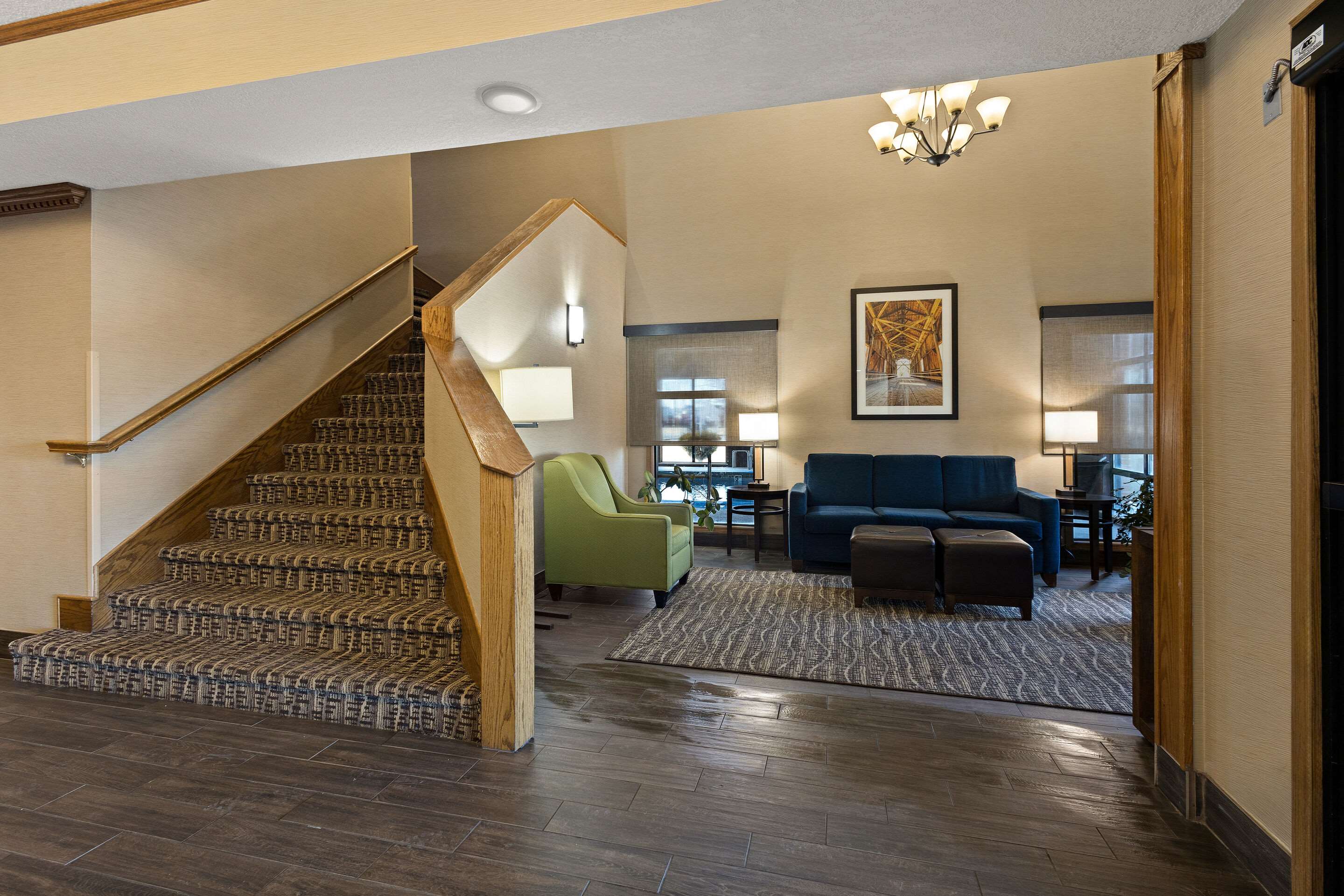 Hotel lobby