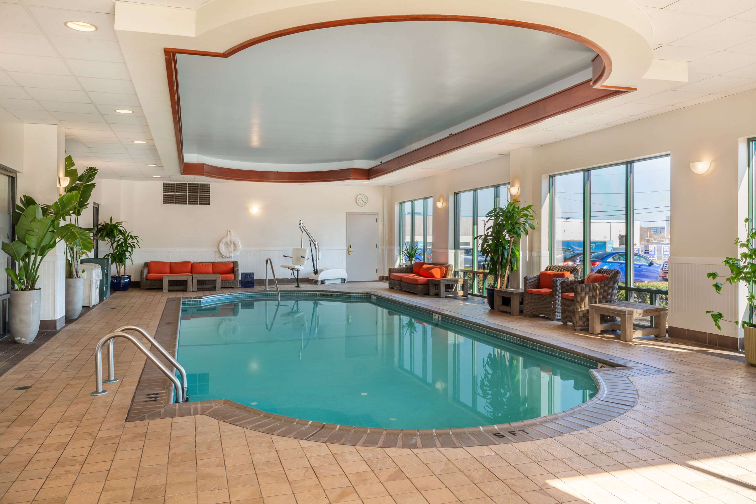 Indoor pool | Comfort Inn & Suites Logan International Airport
