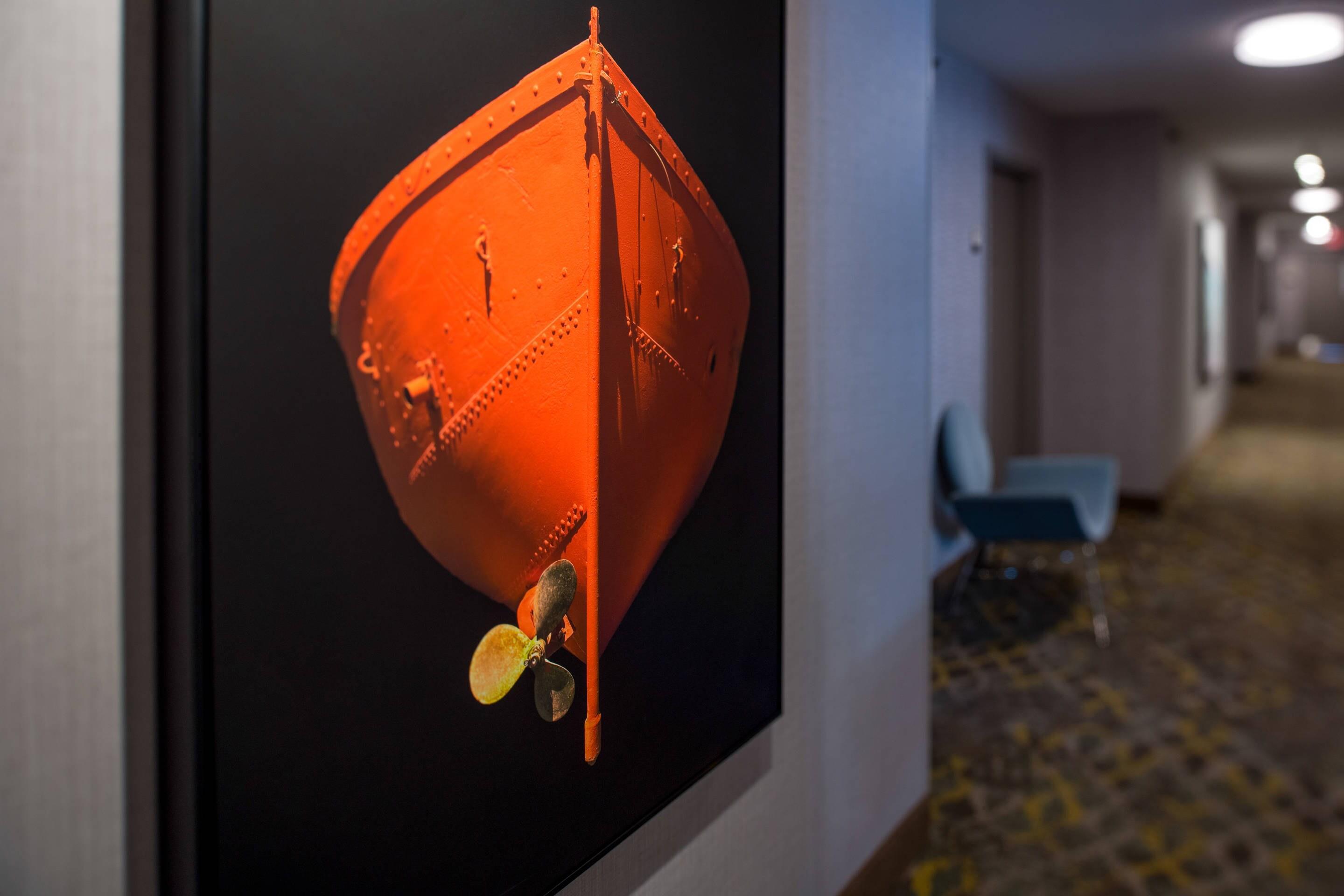 Local artisan artwork on display